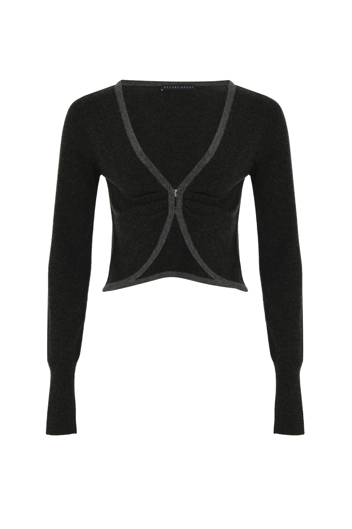 Two Color Cashmere Top