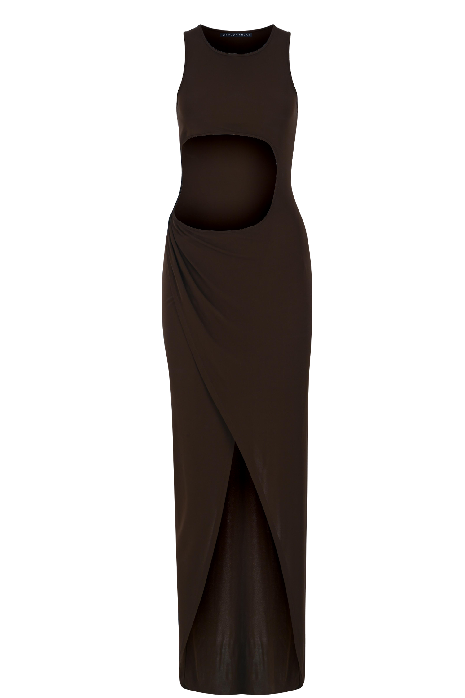 Halter neck cutout Jersey Dress