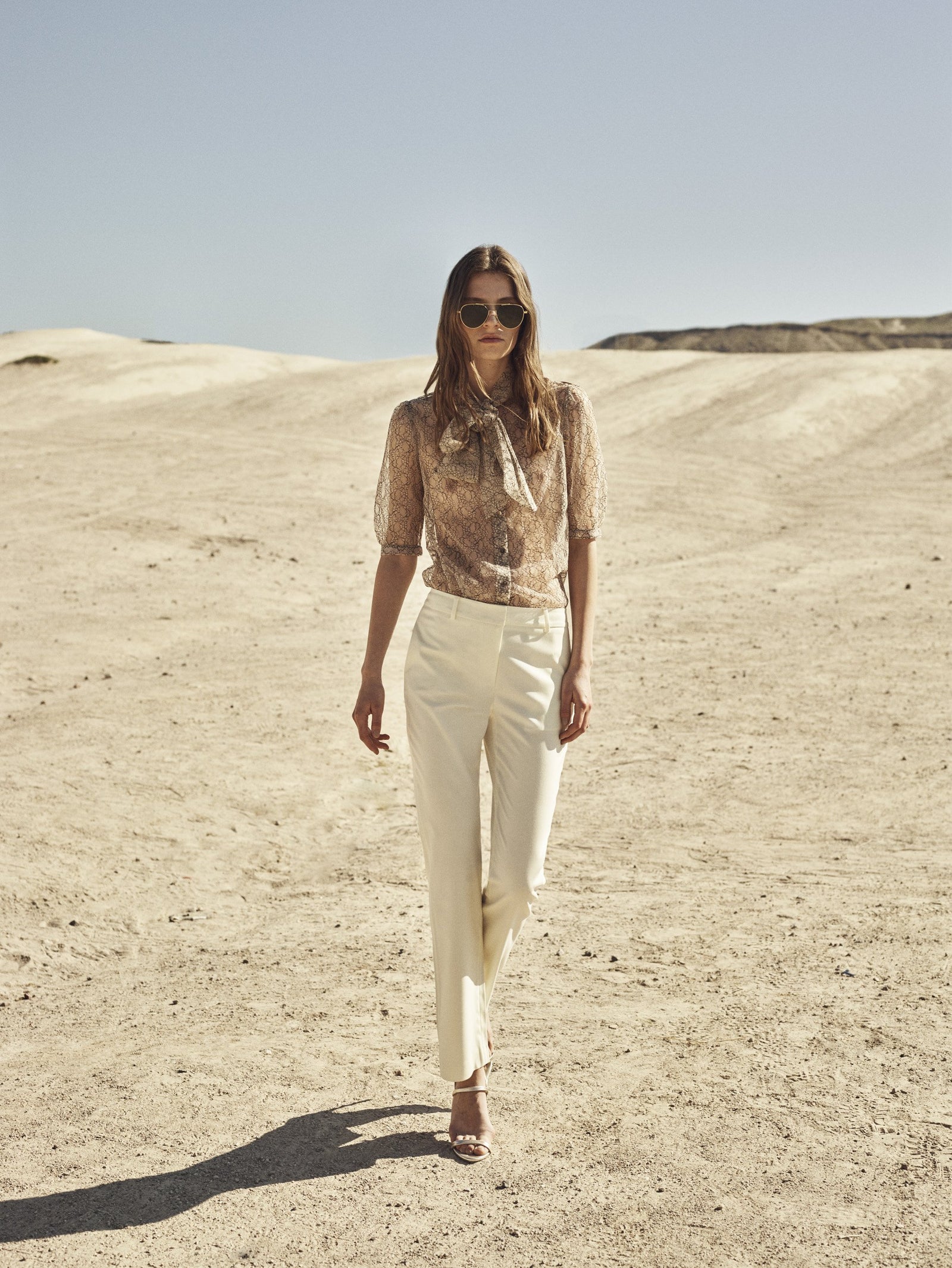 Seventies Midwaist Wool Pants