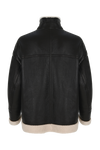 Halterneck Shearling Jacket