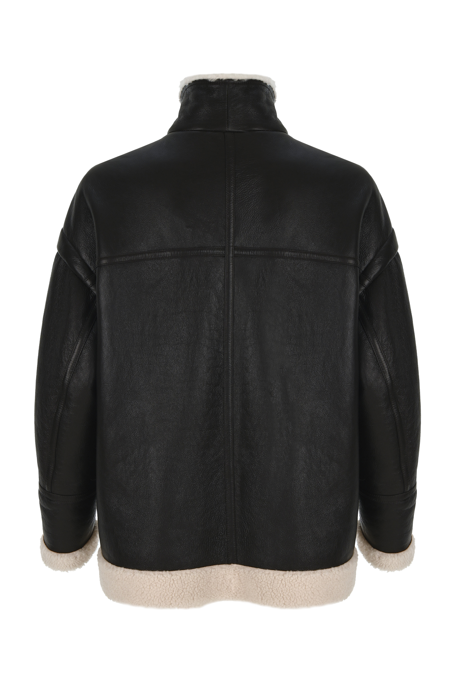 Halterneck Shearling Jacket