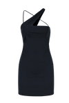 Asymmetric X Cotton
Mini Dress