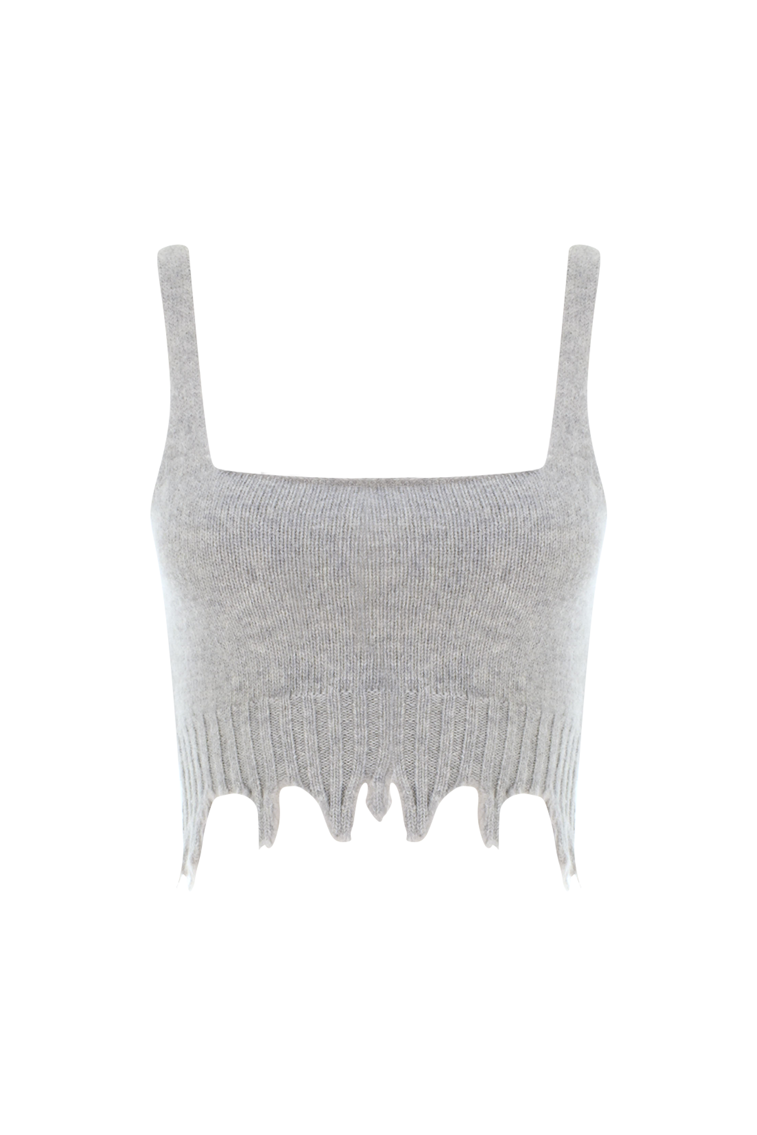 Alpaca Destroyed Crop Top