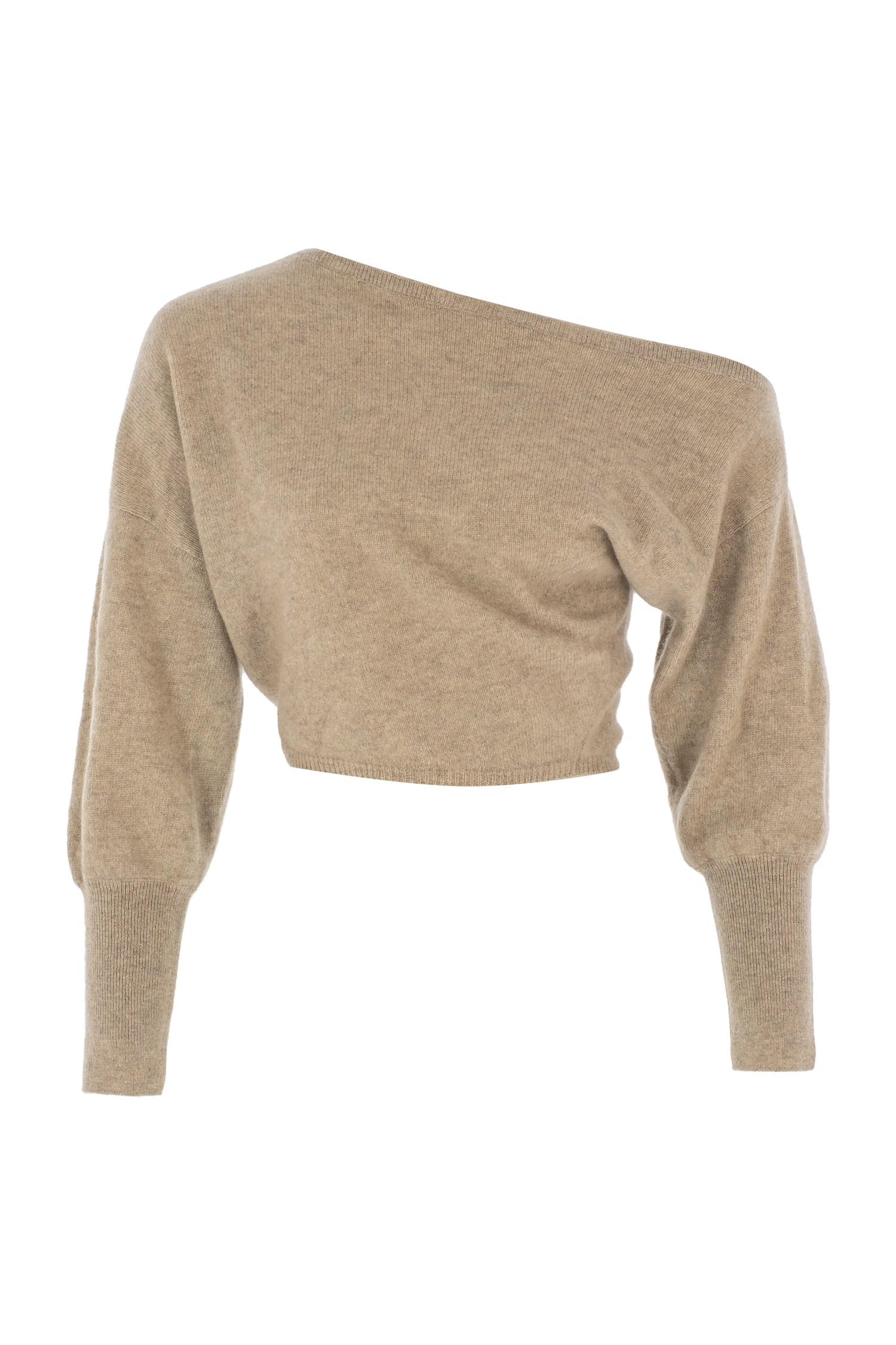 One Shoulder Cashmere Jumper