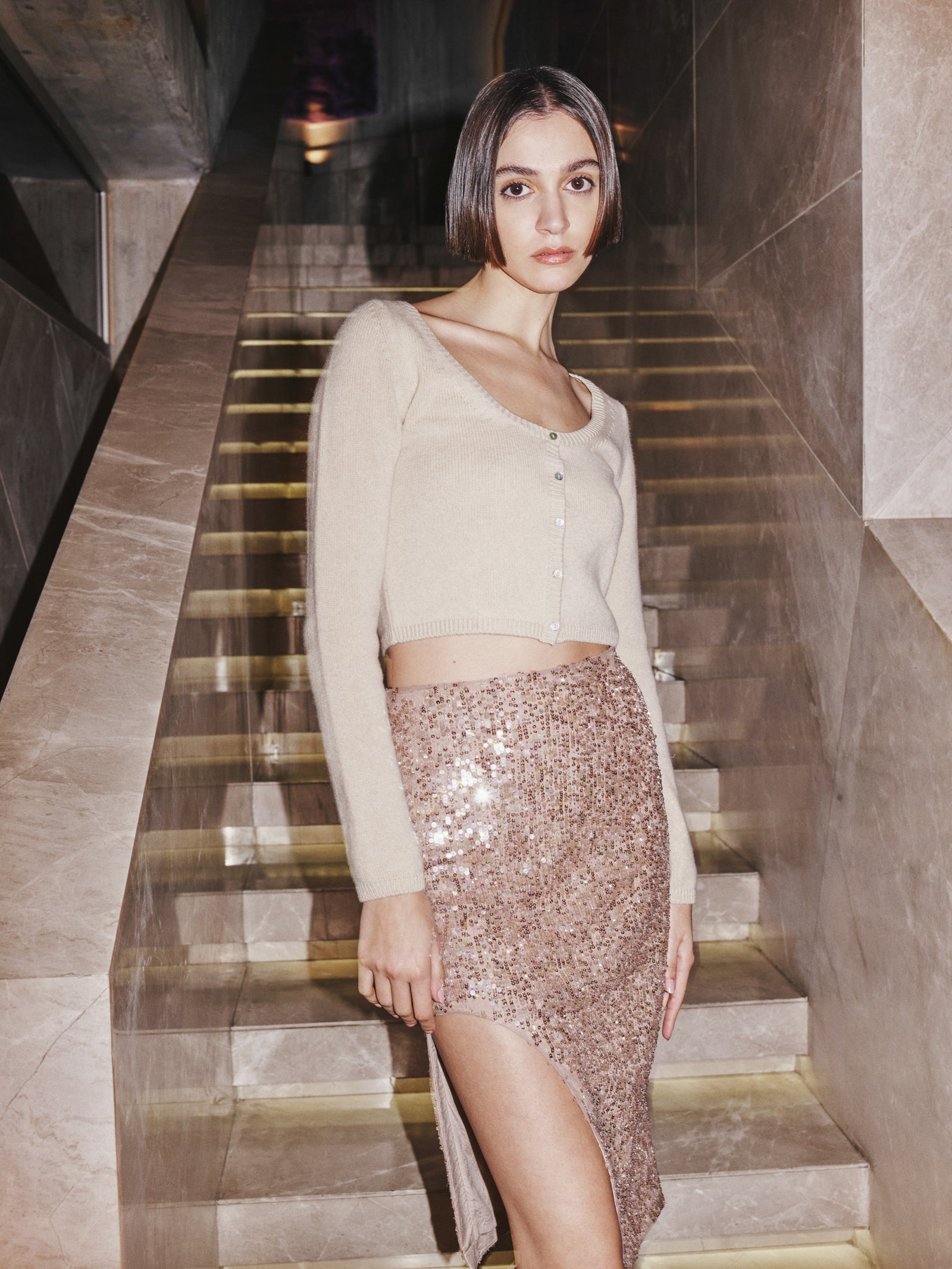 Cashmere Buttonup 
Cardigan