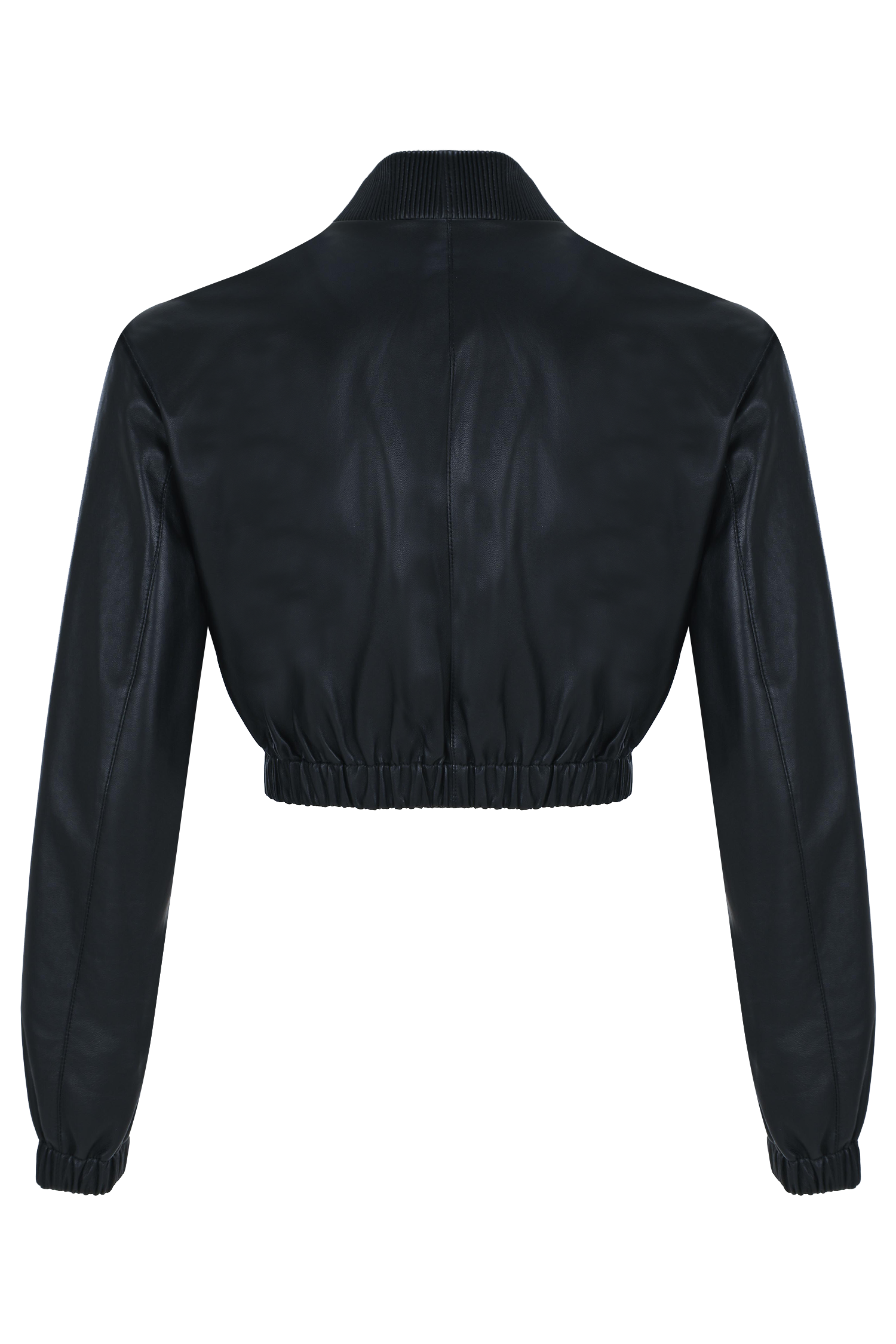 Mini Leather Bomber Jacket