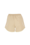 Draw String Leather Shorts