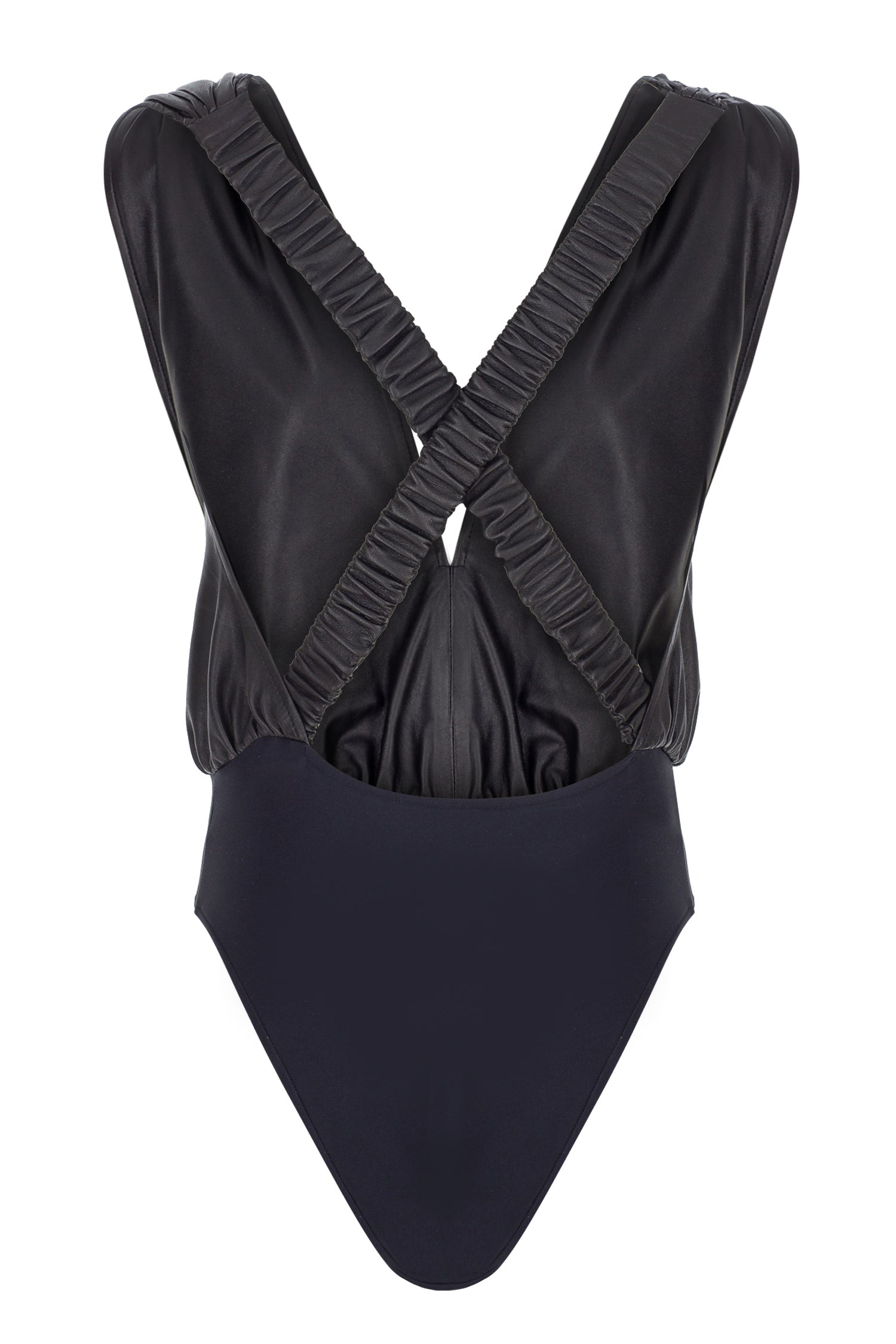 Leather Helen Bodysuit