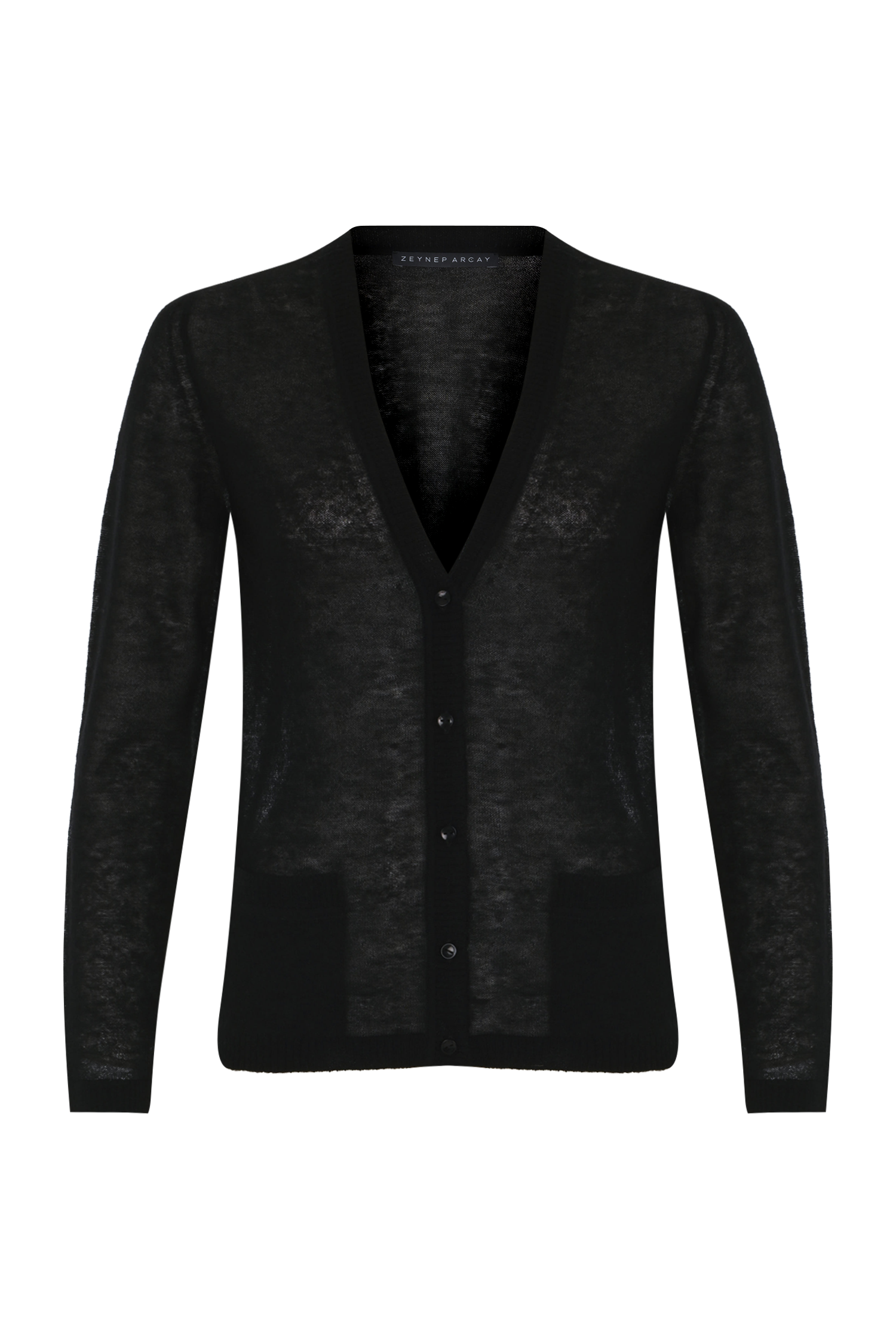 Sheer Mohair Cardigan