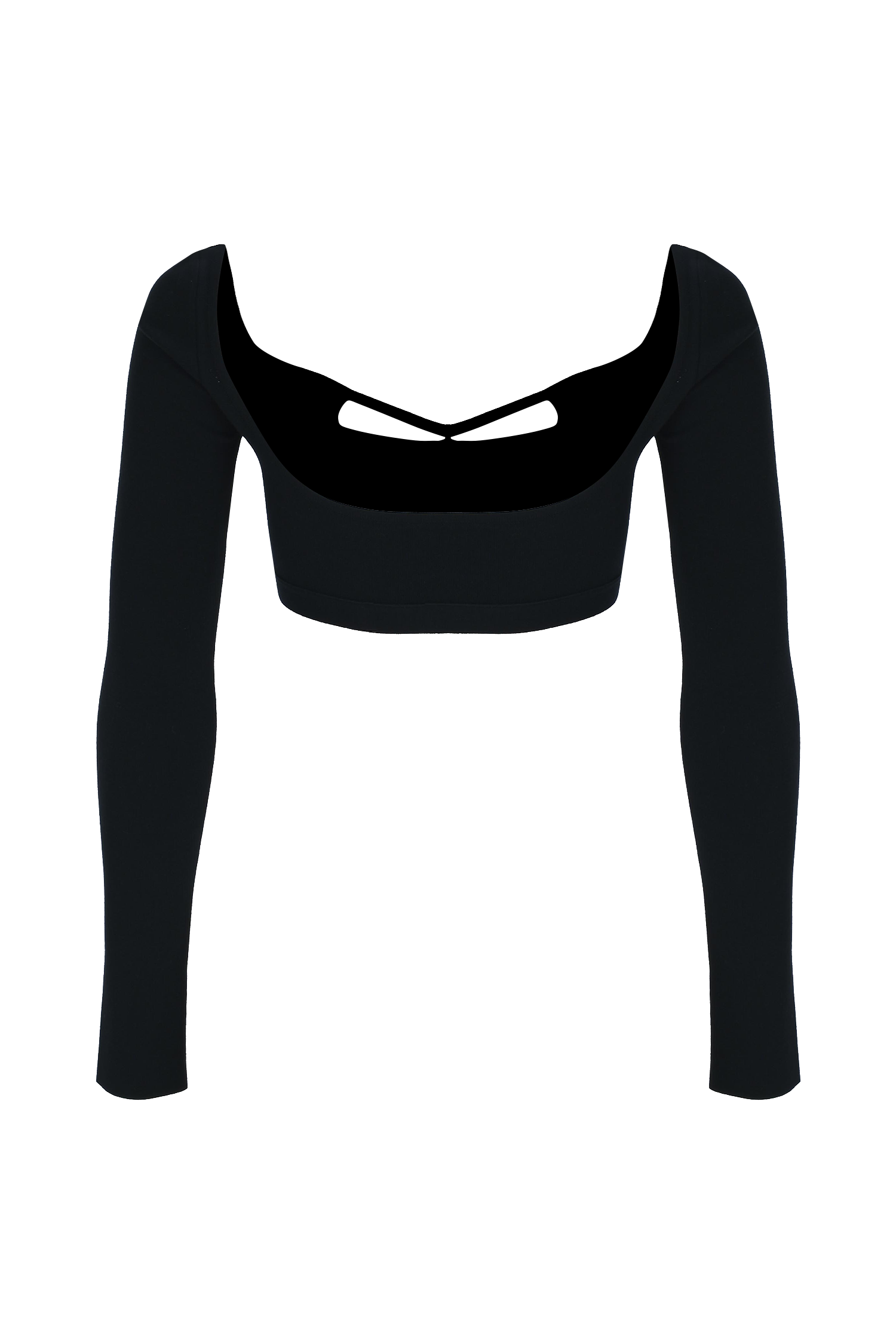 Mini Cutout Knit Crop Top