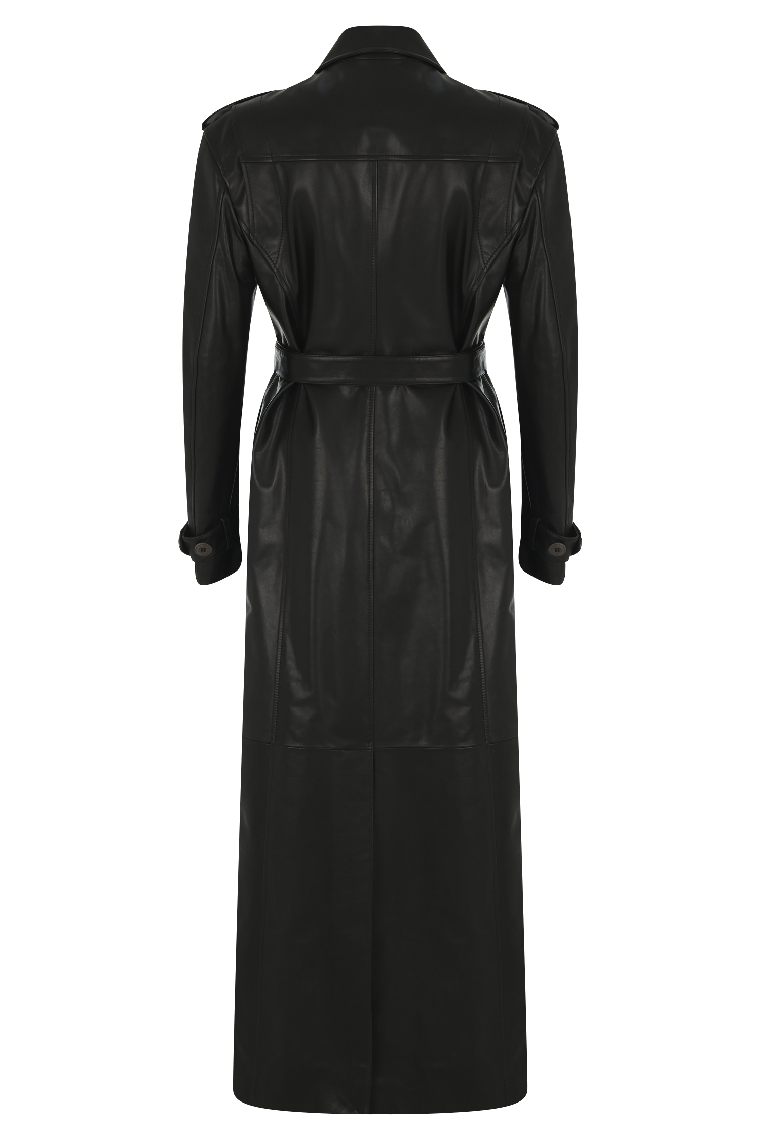 Oversize Leather Trenchcoat