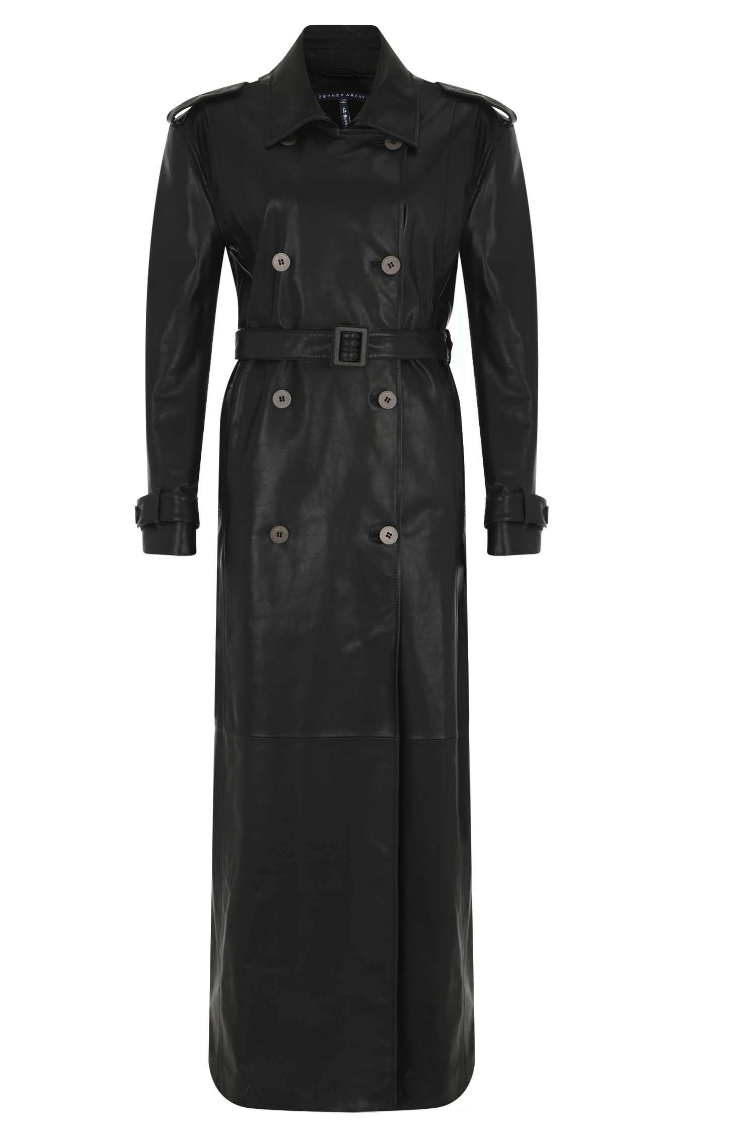 Oversize Leather Trenchcoat