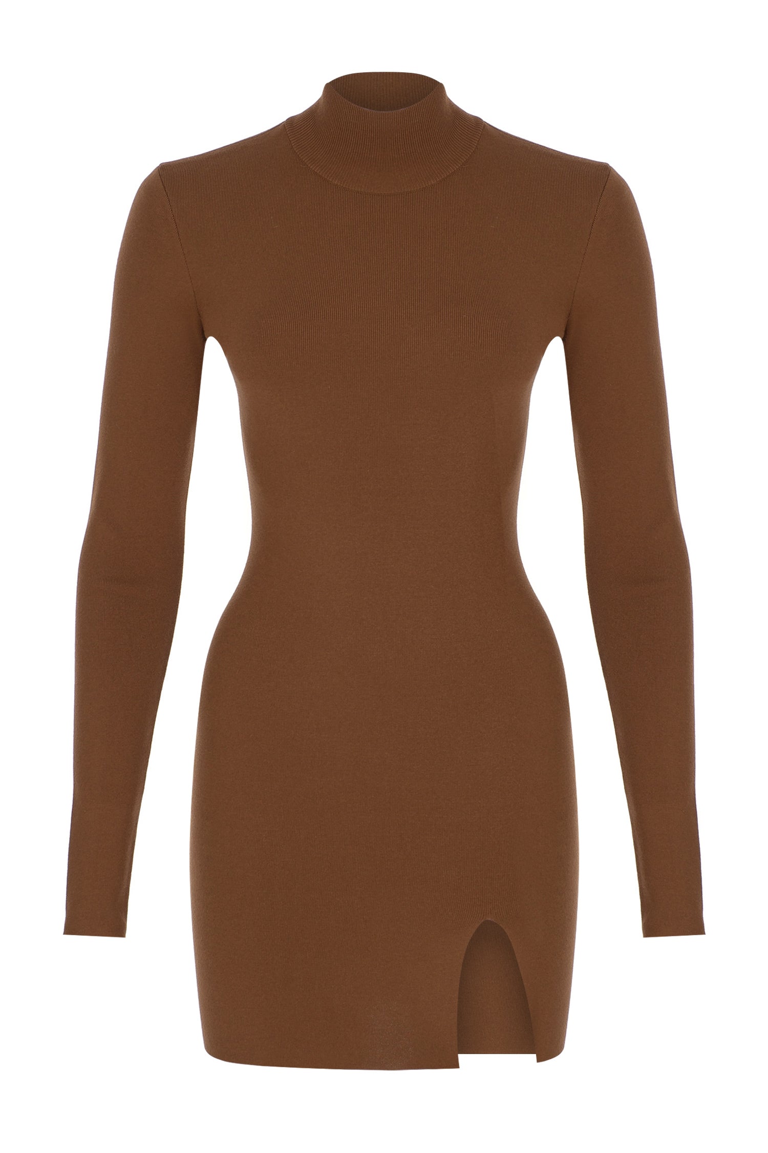Mini Slit Knit Dress