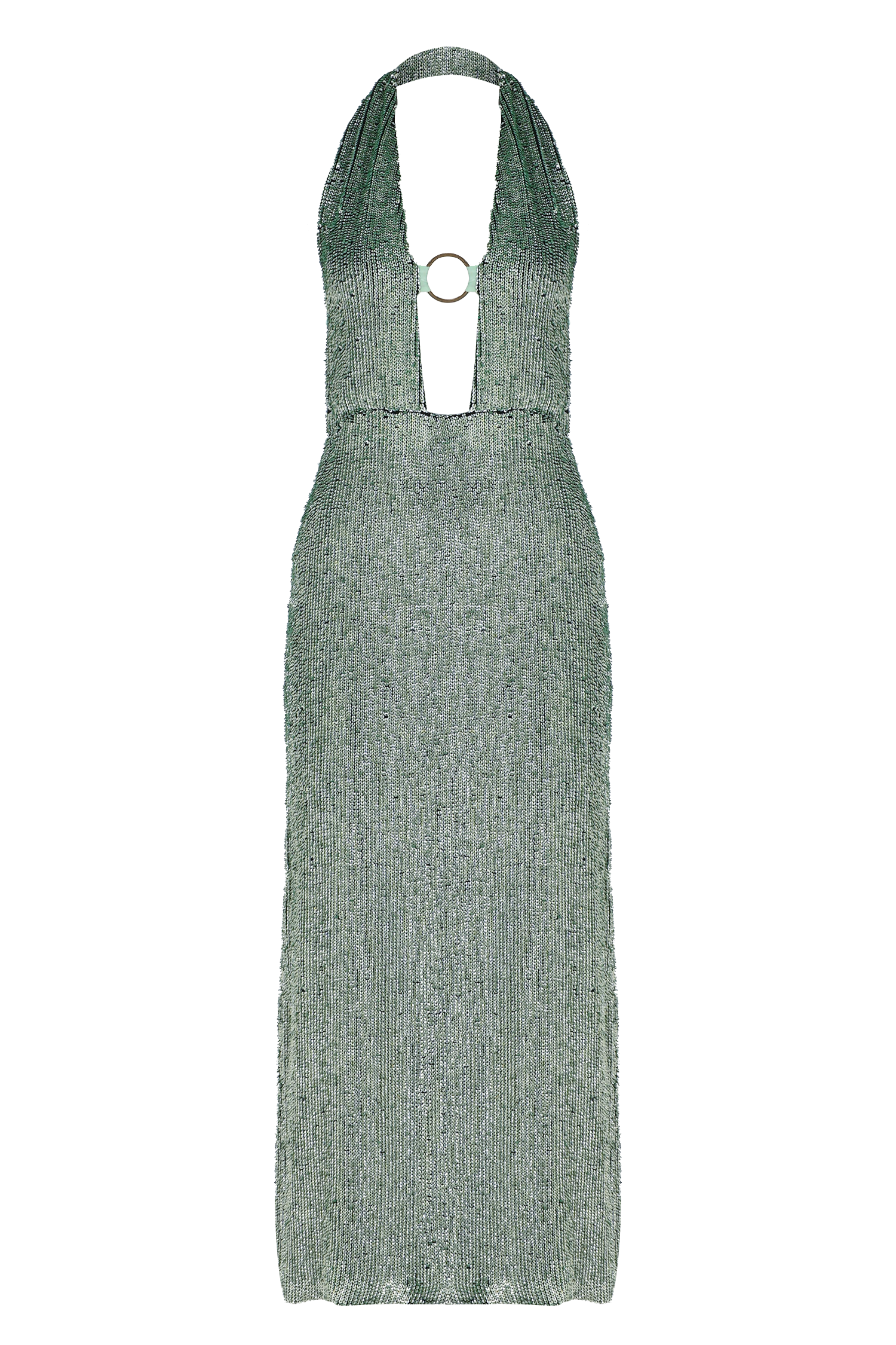 Ring Midi Sequin Dress