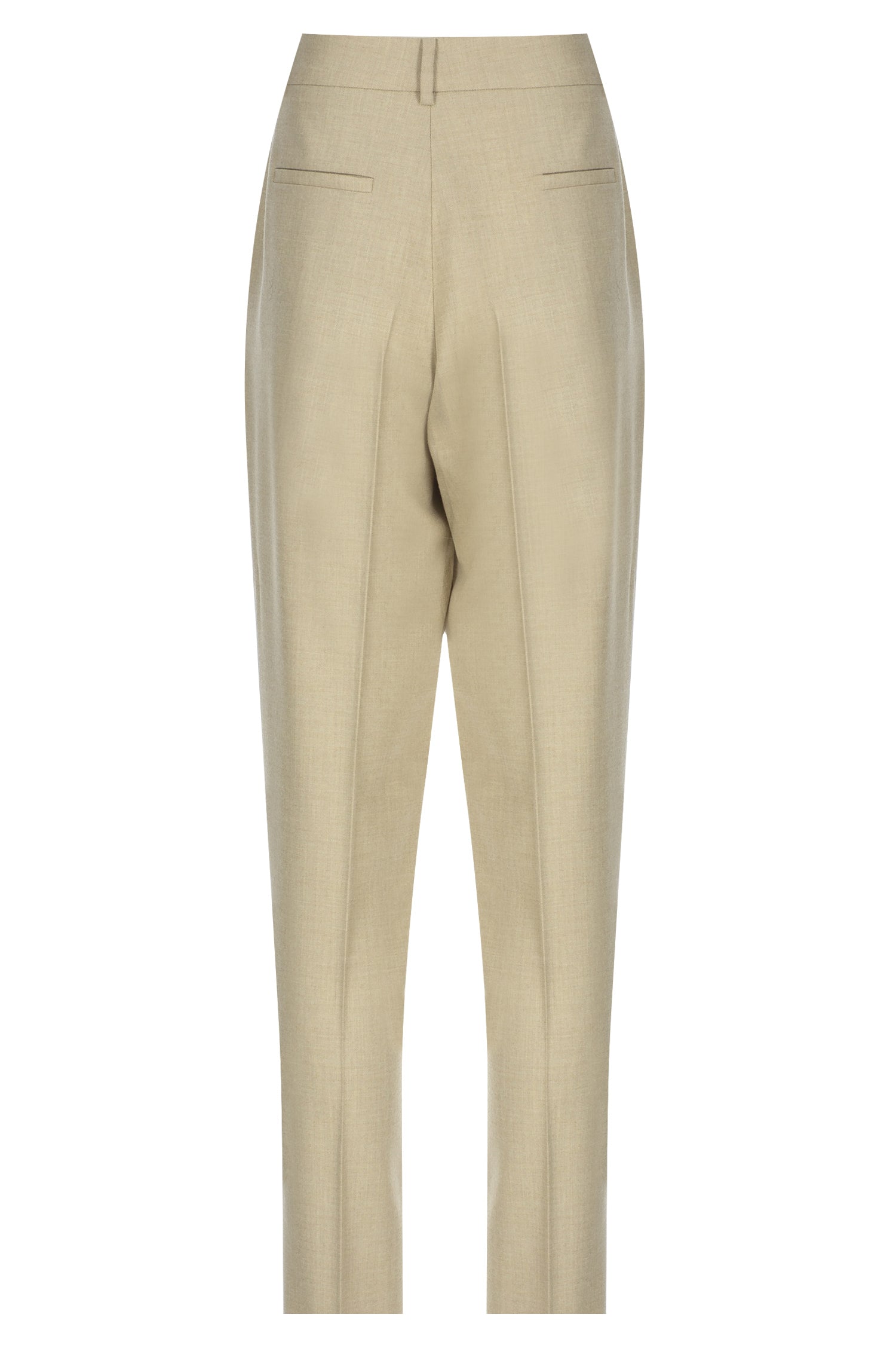 Pleated Wool Pants