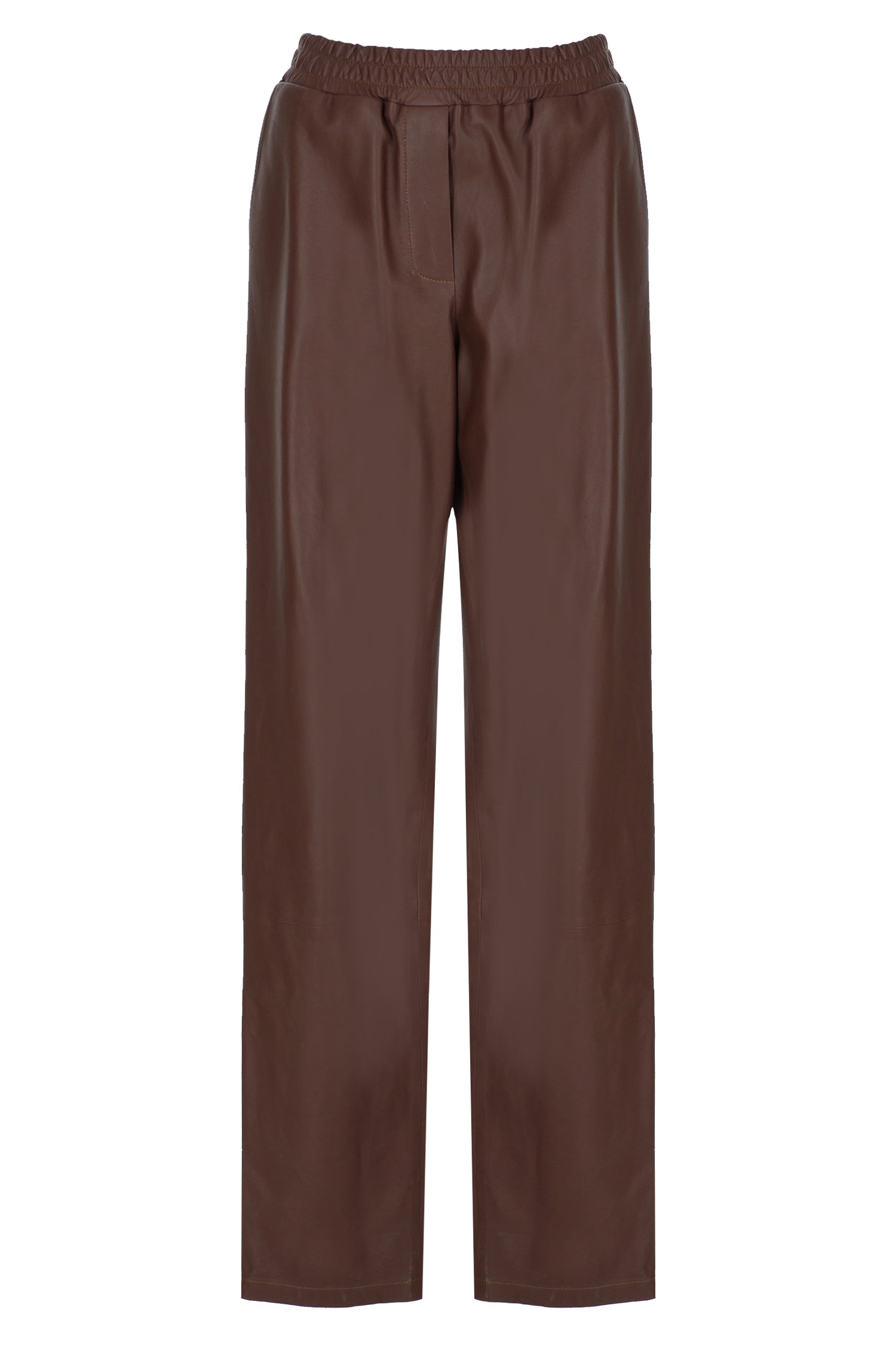 Leather Jogger Pants