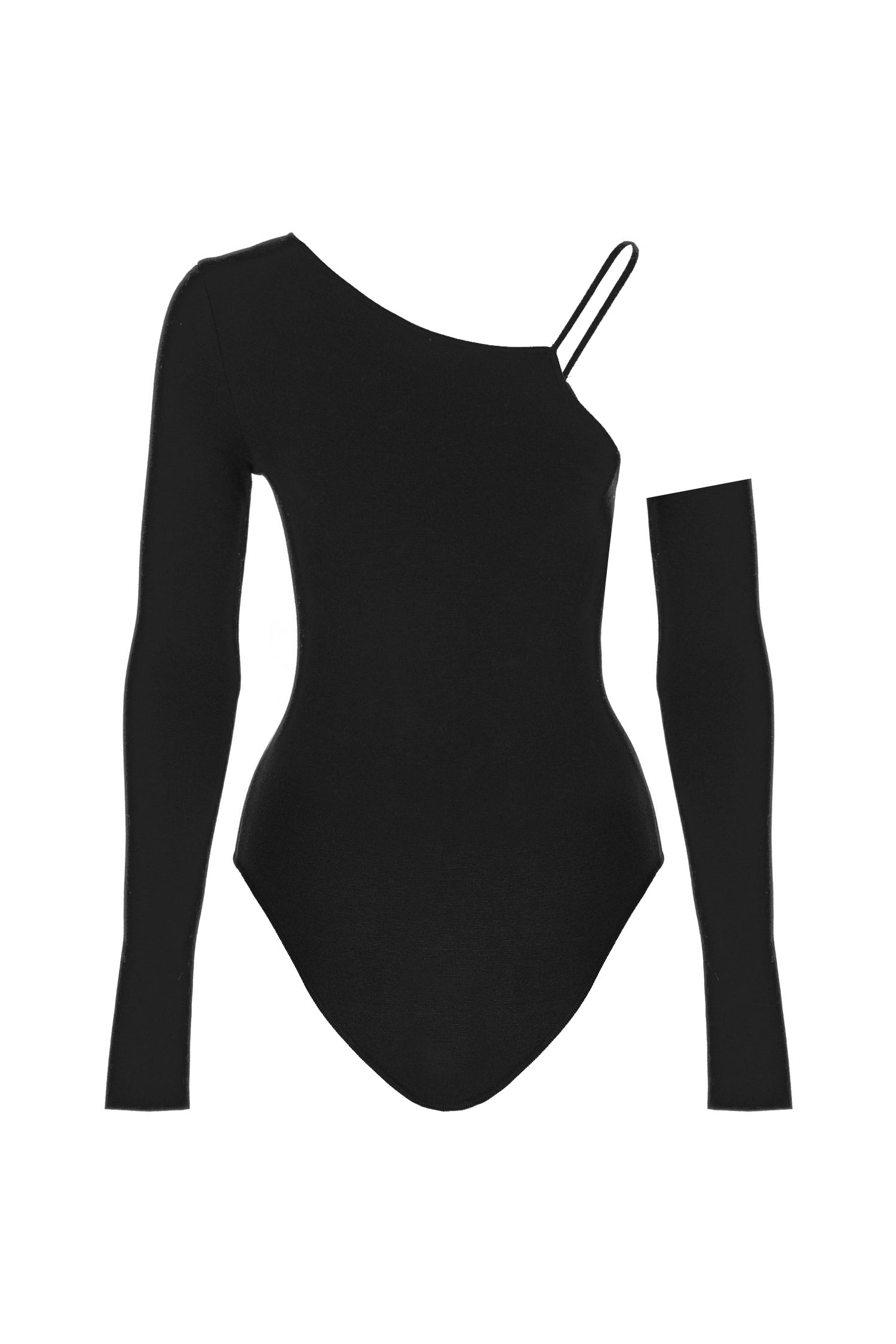 Aysmetric Knit Bodysuit