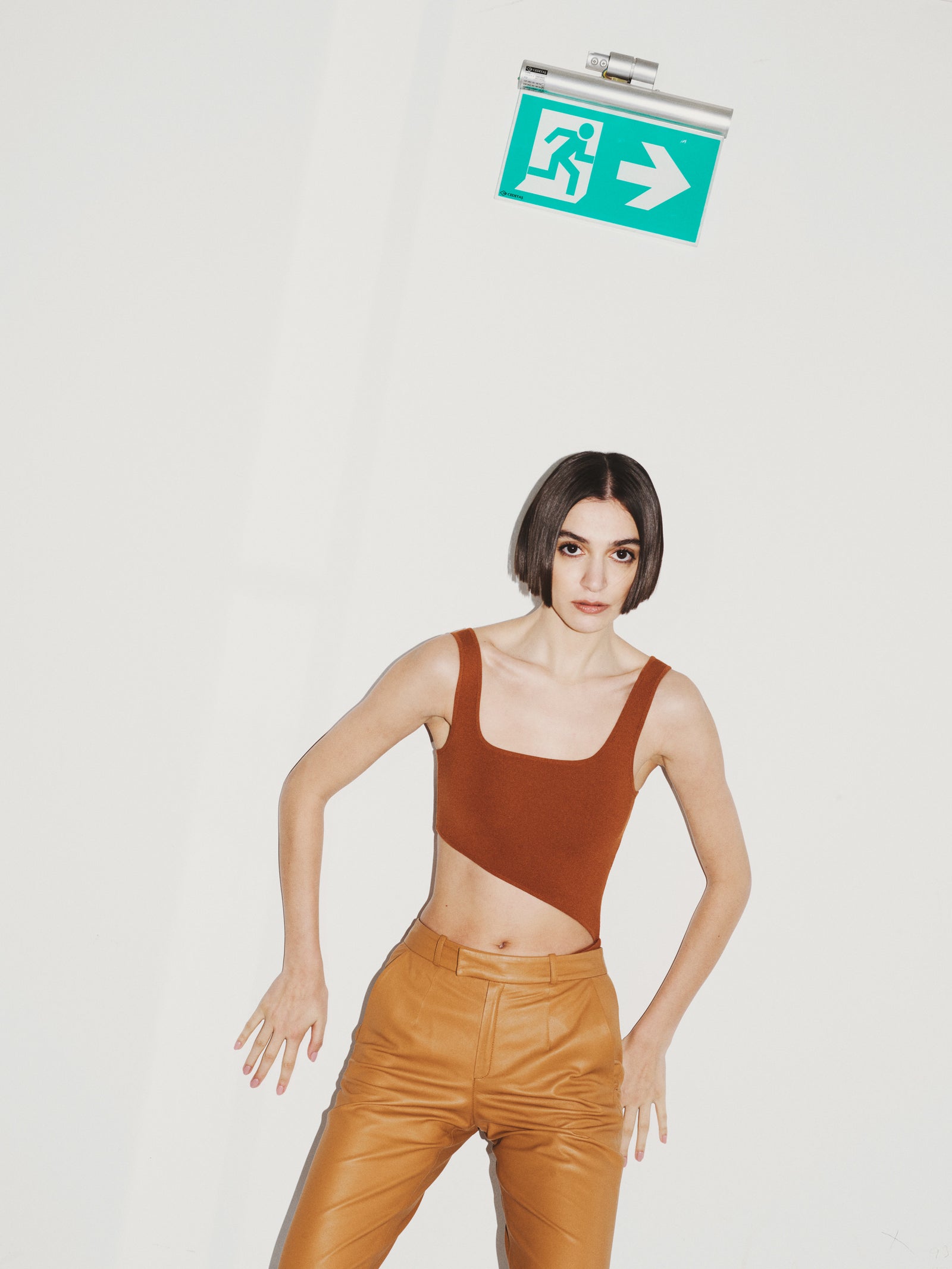 Cutout Knit Bodysuit