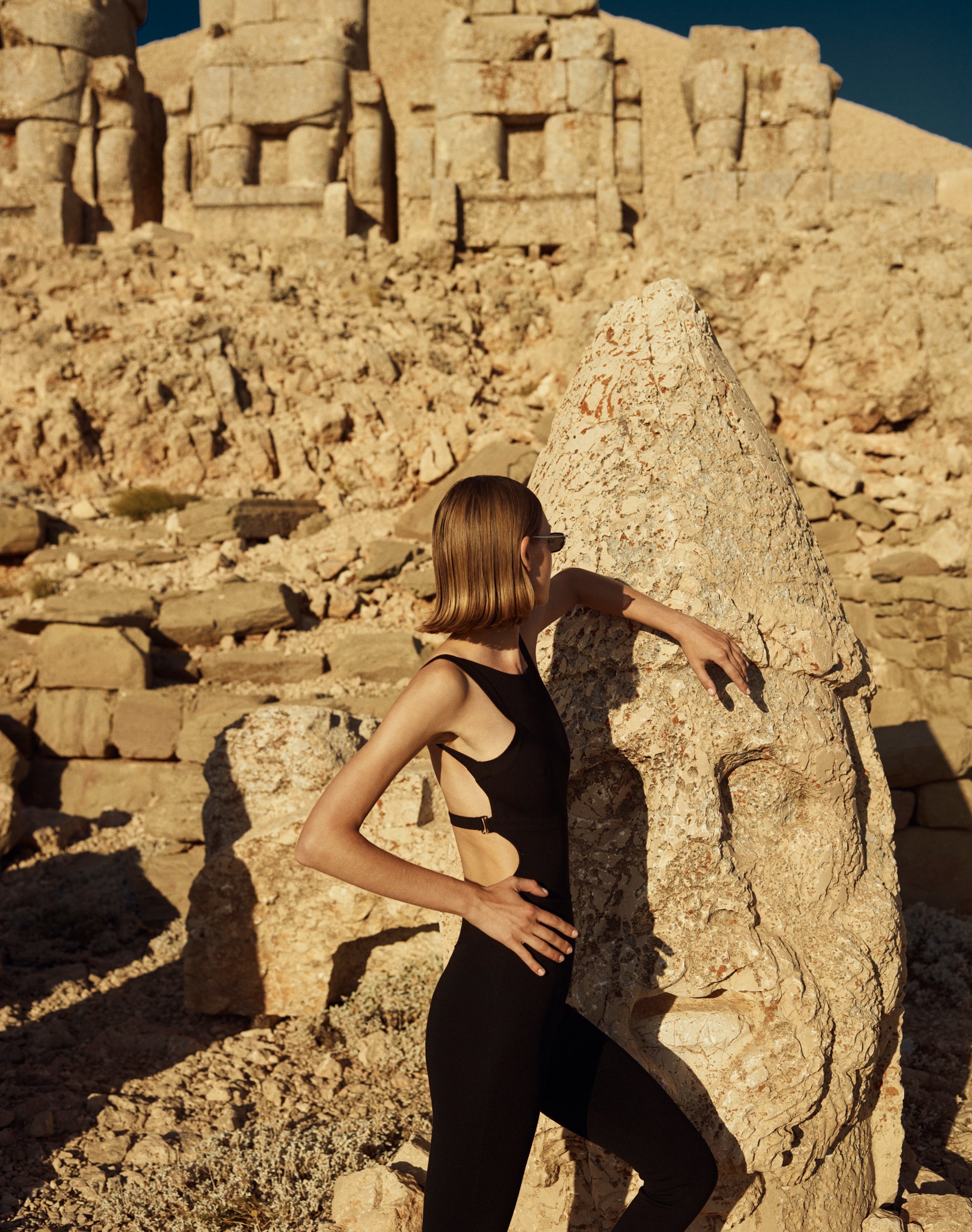 Backless Knit Catsuit