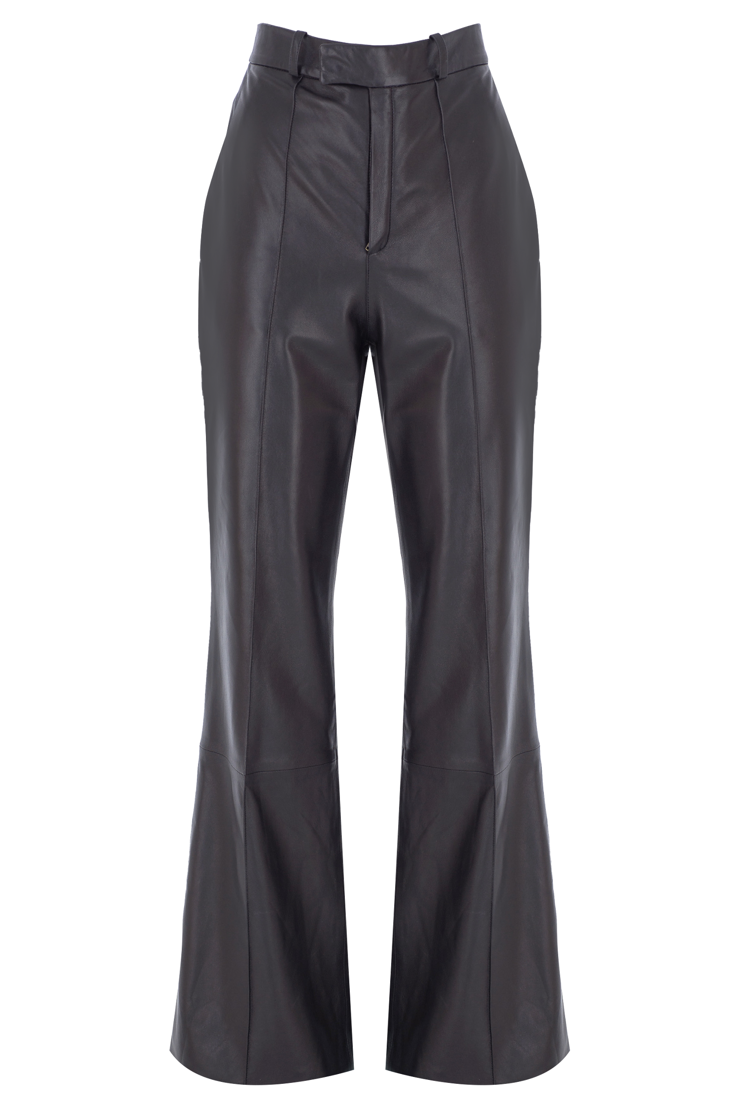 Flare Leather Pants