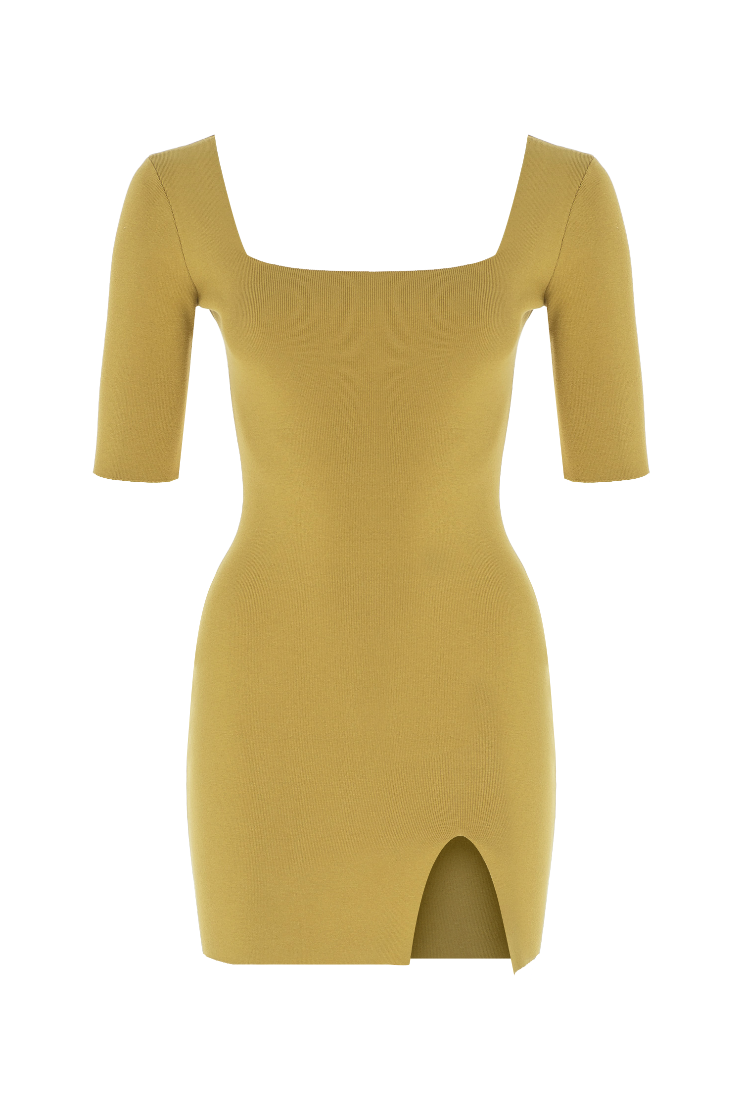 Square Neck Mini Dress