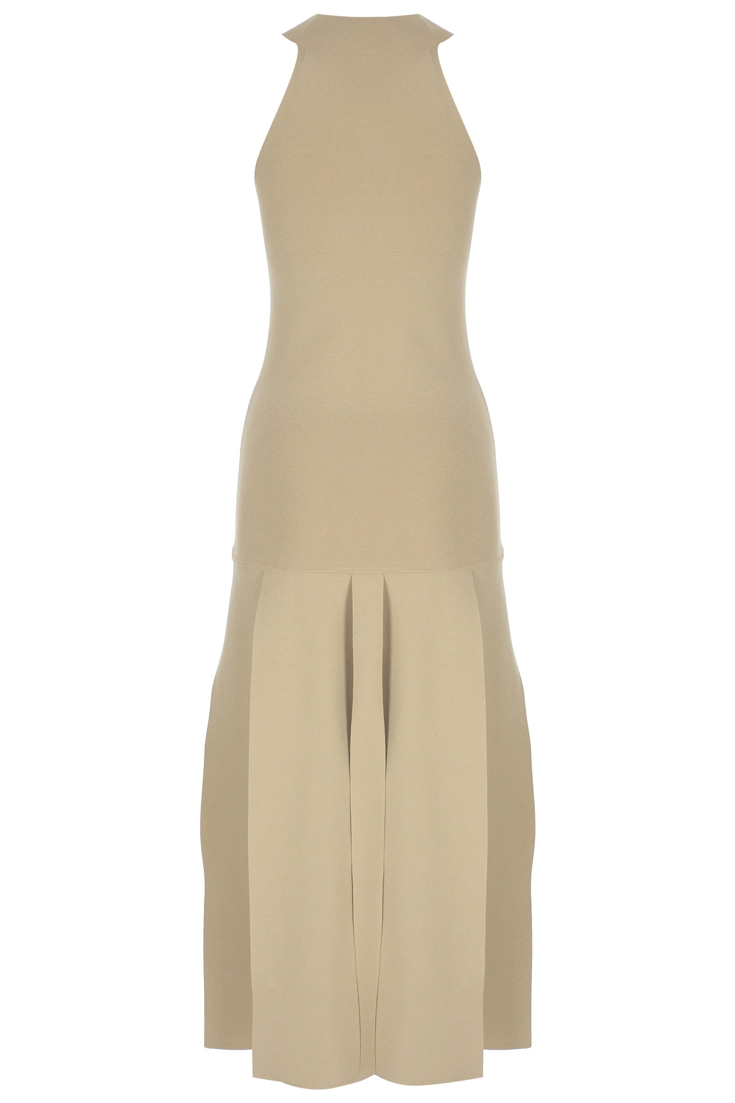 Eight Slit Knit Midi Dress