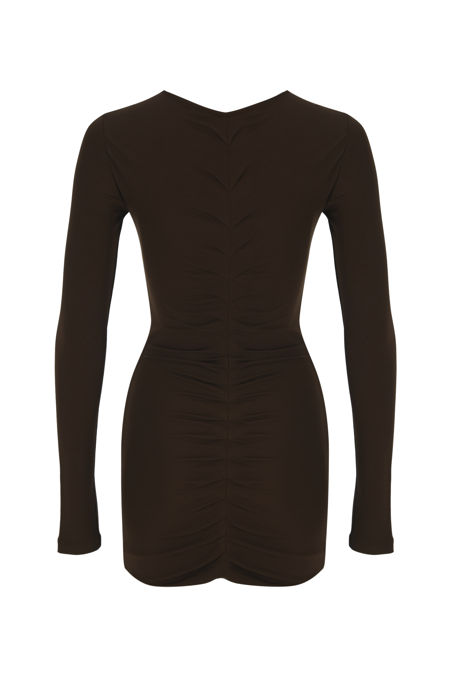 Mini Ruched Jersey Dress