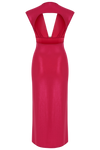 V-Neck Jersey Dress