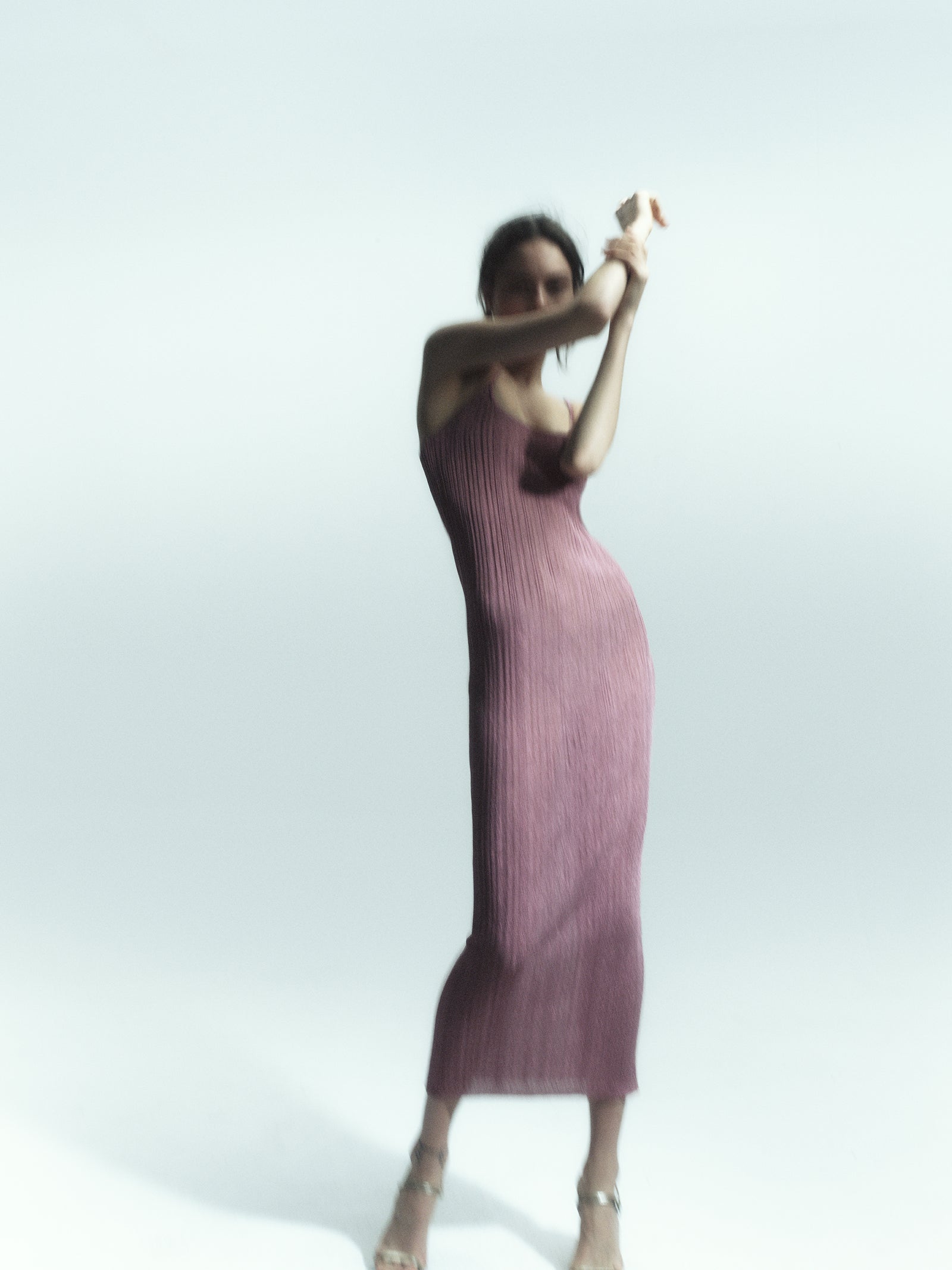 Sparkle Spagetti Maxi Dress