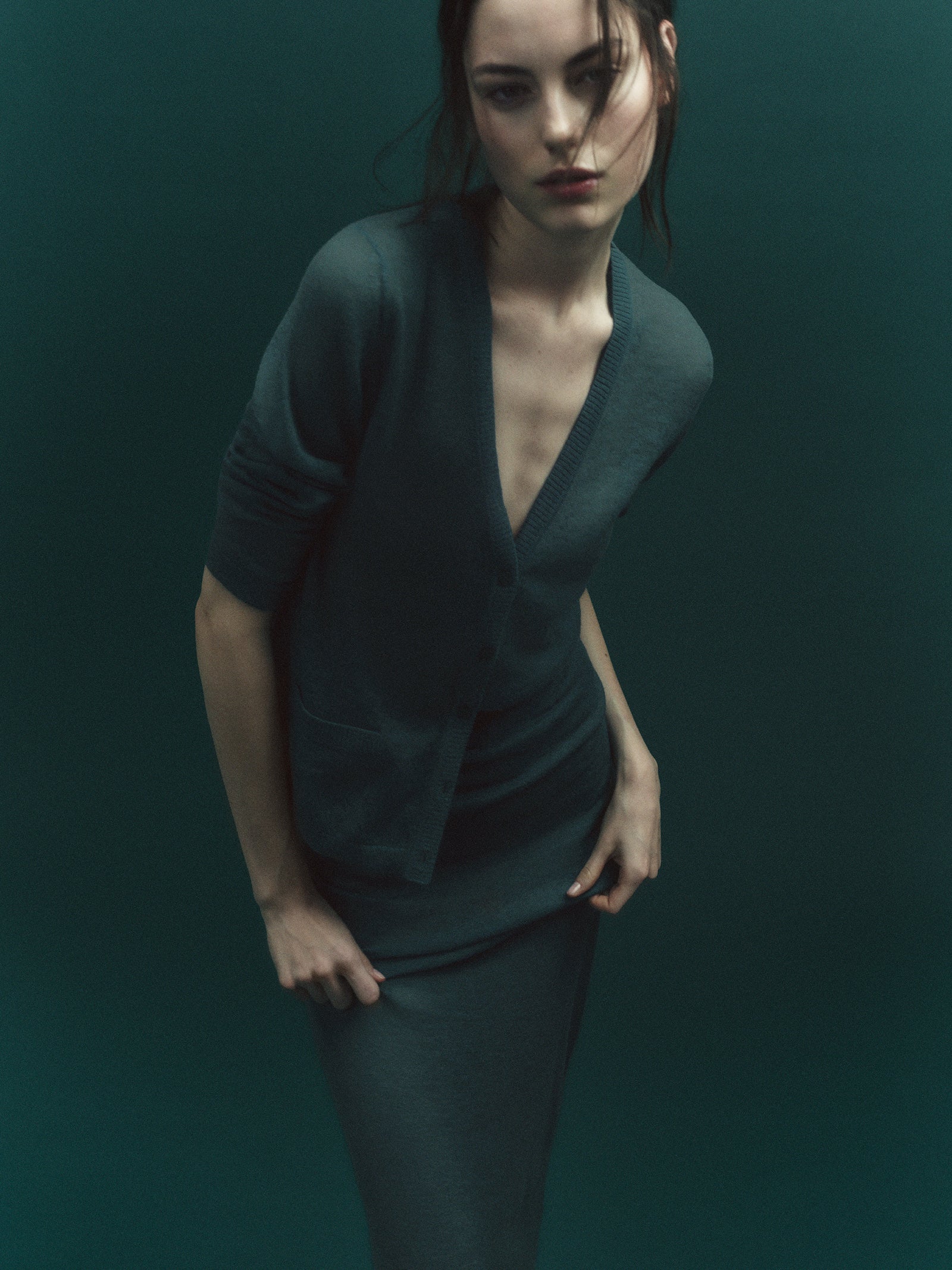 Sheer Mohair Cardigan