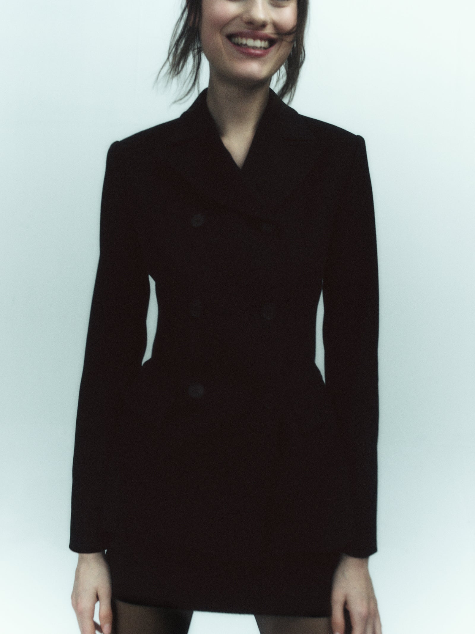 Two Pocket Mini Wool Skirt