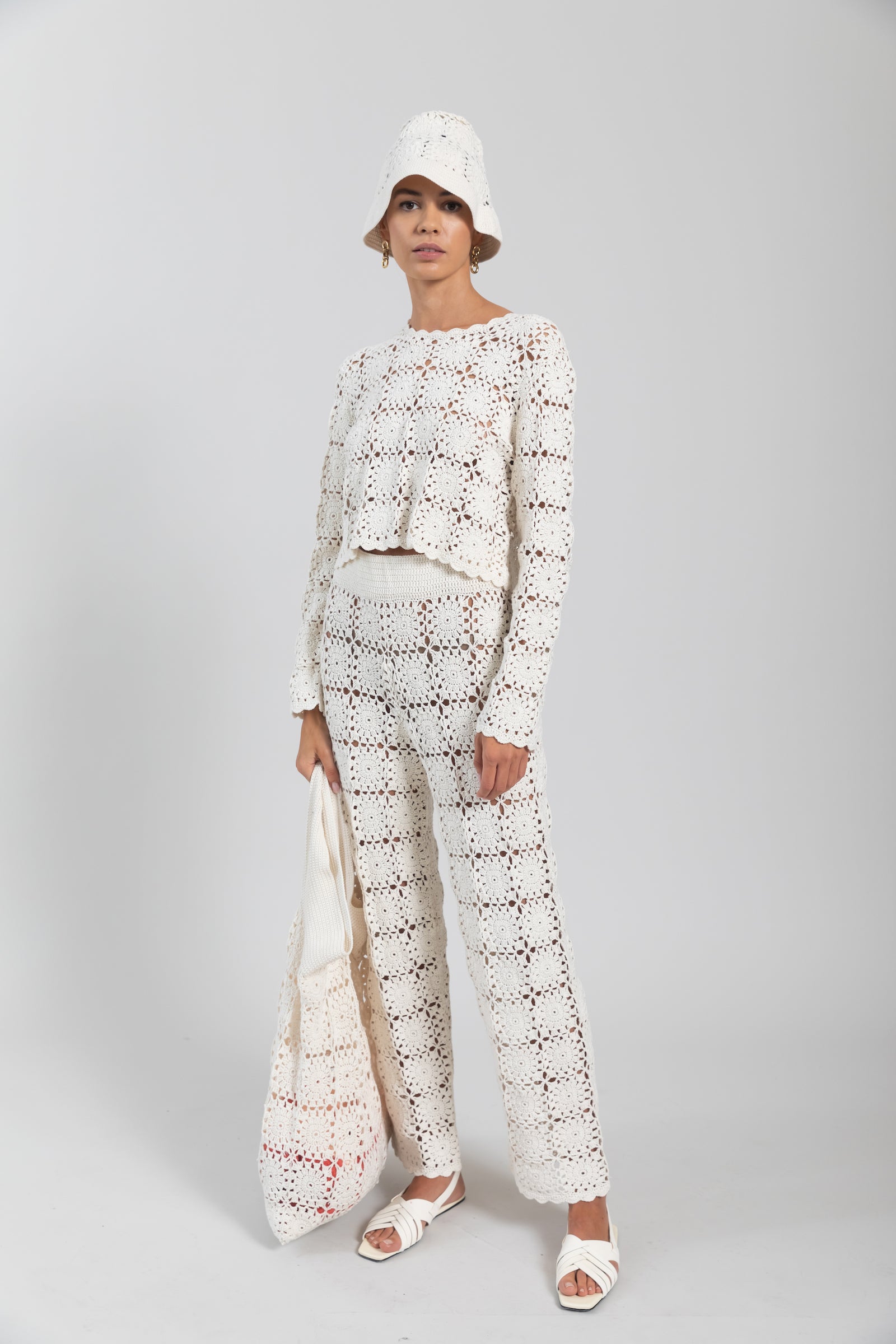 Lucy Crochet Bucket Hat