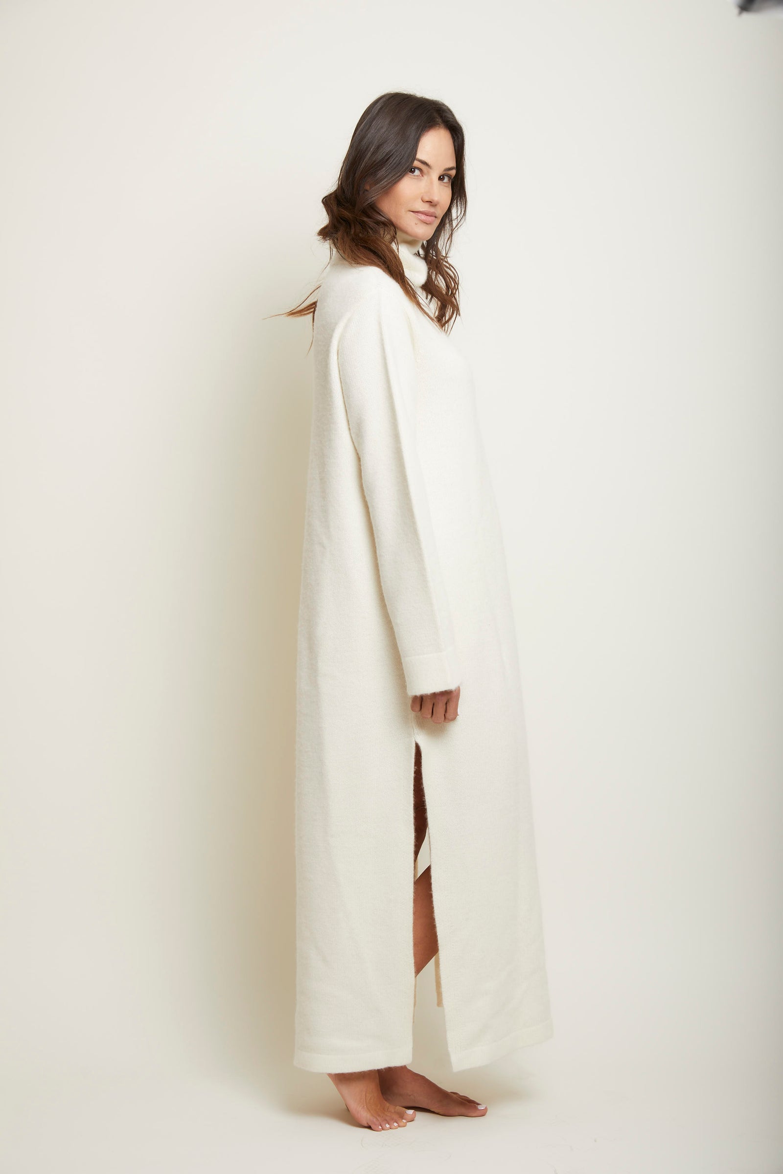 Long Cashmere Dress