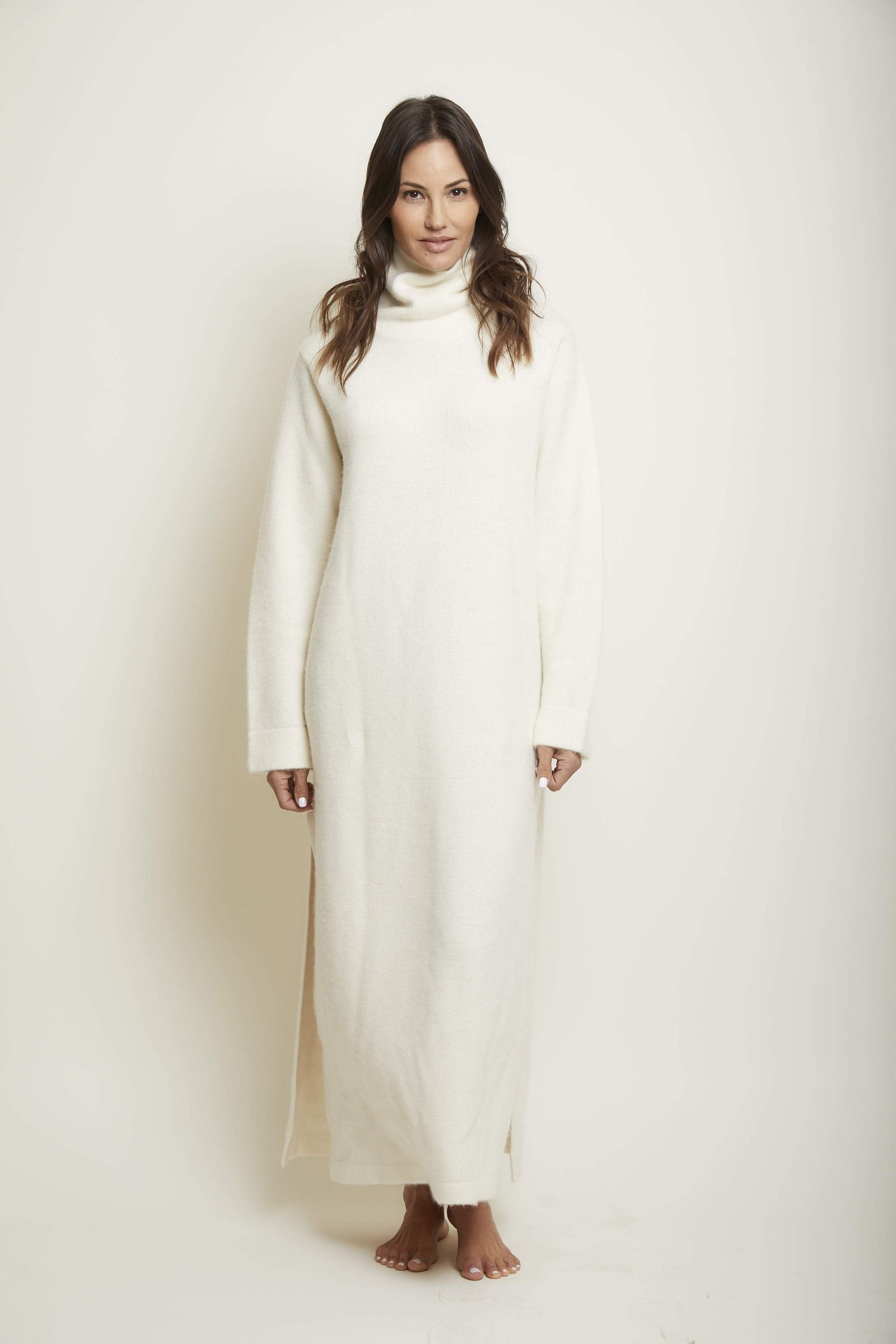 Long Cashmere Dress