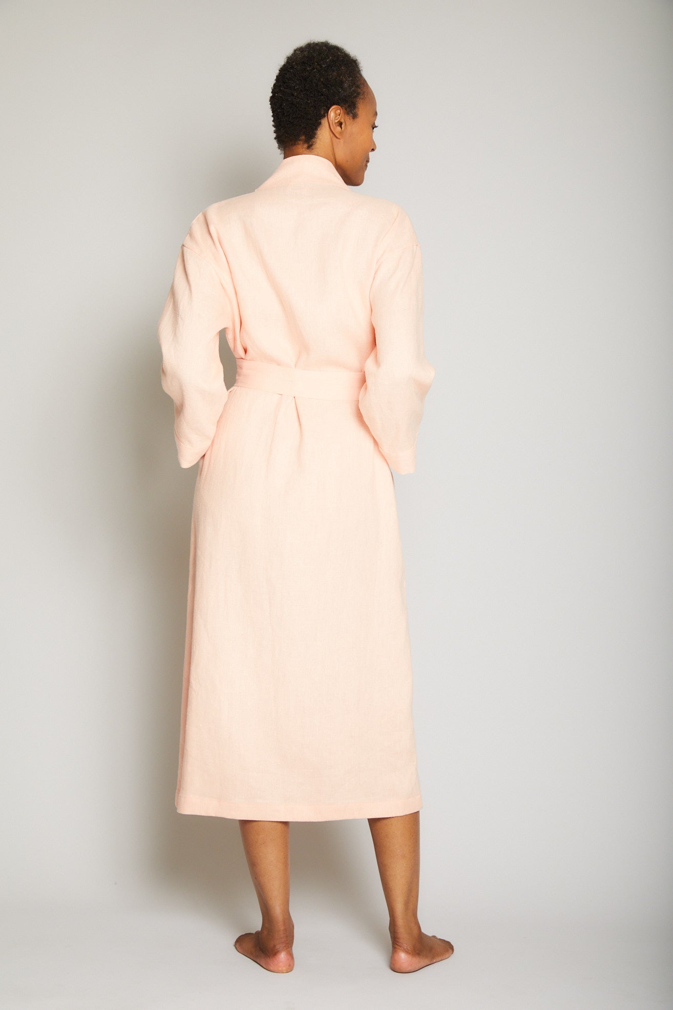 Long Linen Robe