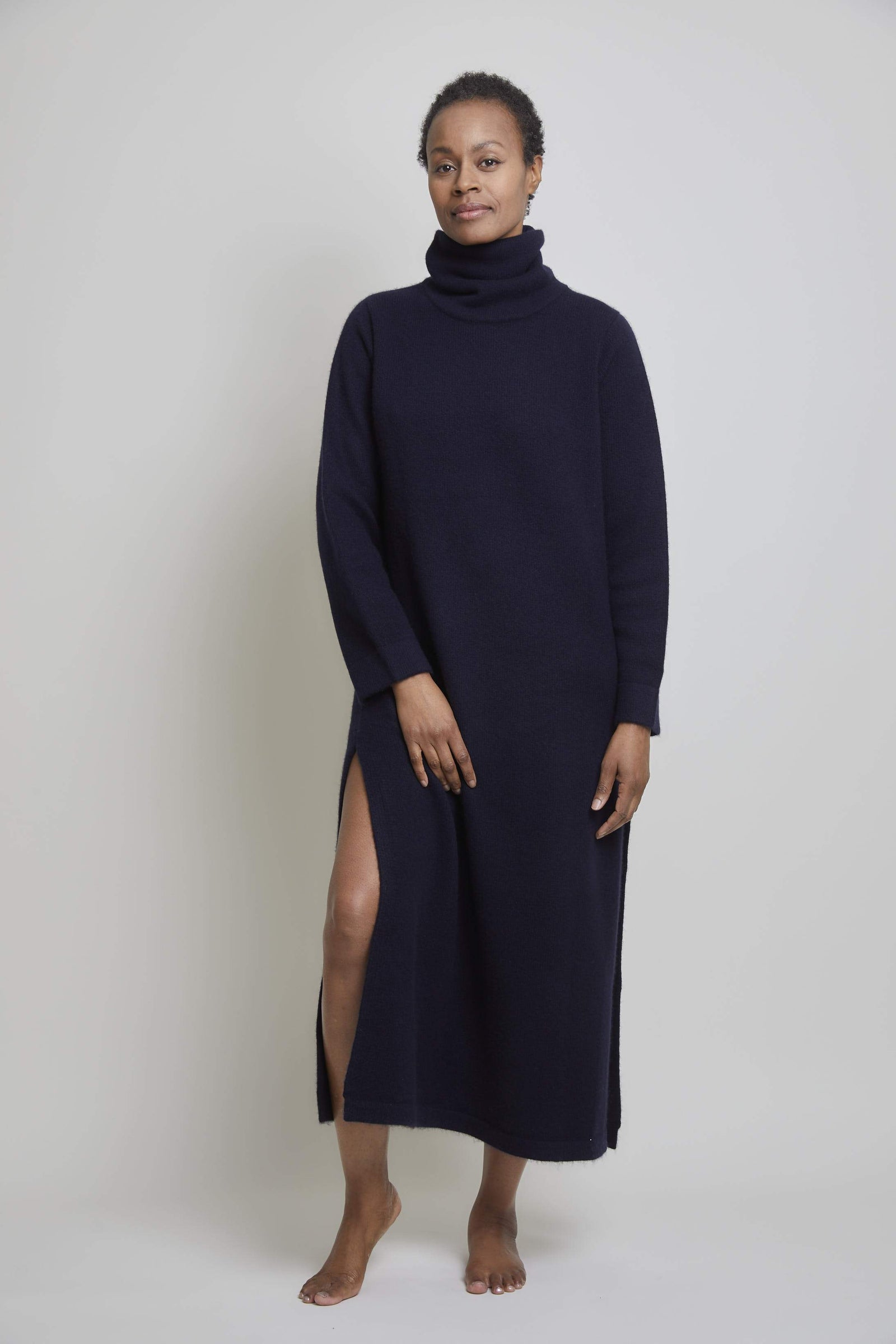 Long Cashmere Dress