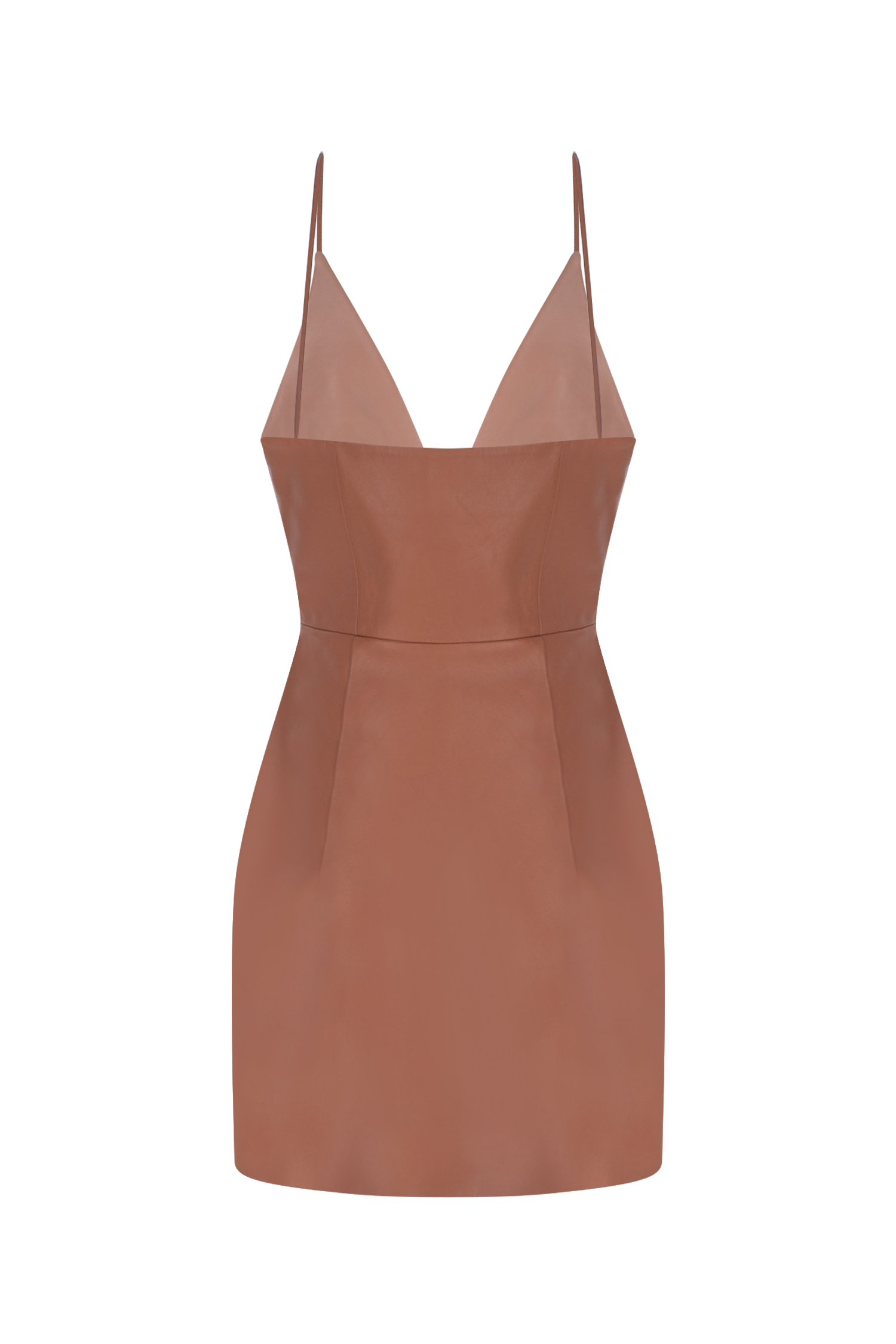 Triangle Mini LeatherDress