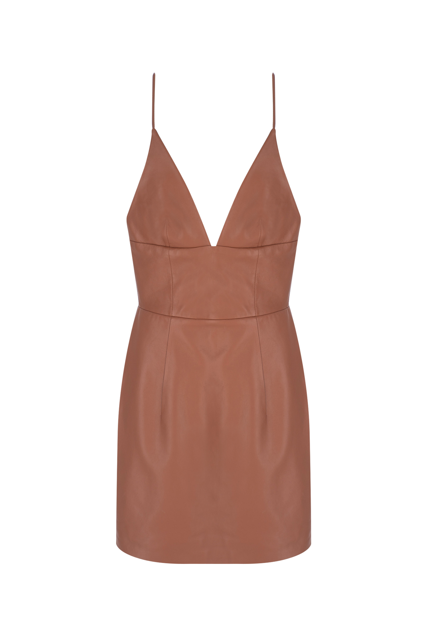 Triangle Mini Leather
Dress