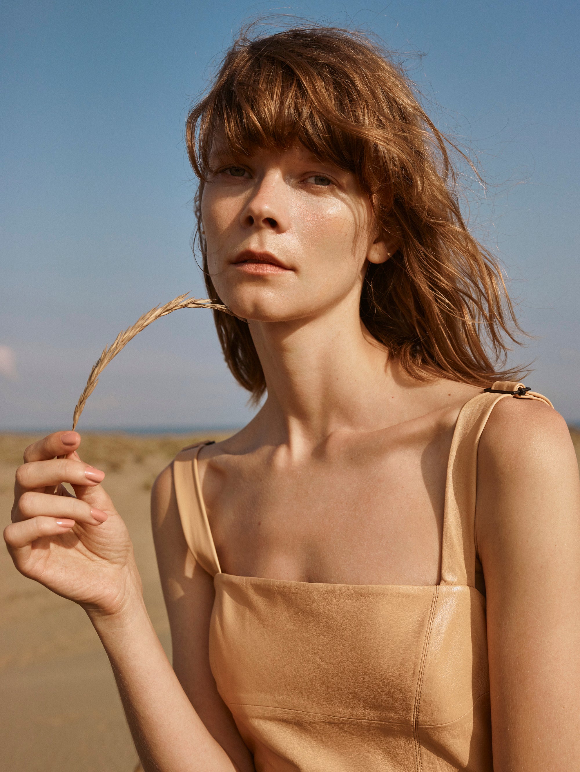 Backless Leather Jumpsuit