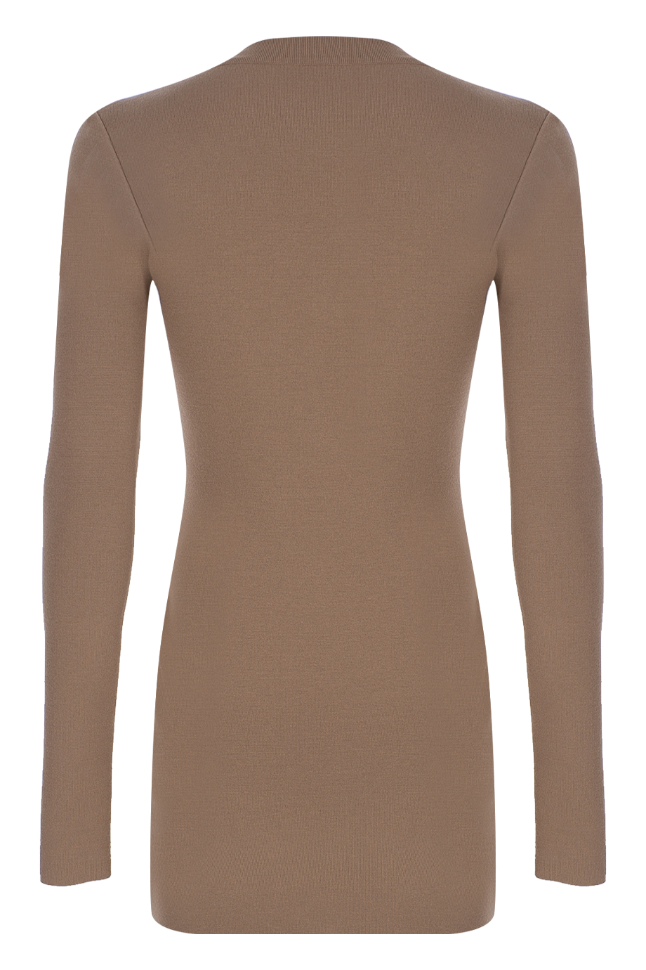 V-Neck Mini Knit Dress