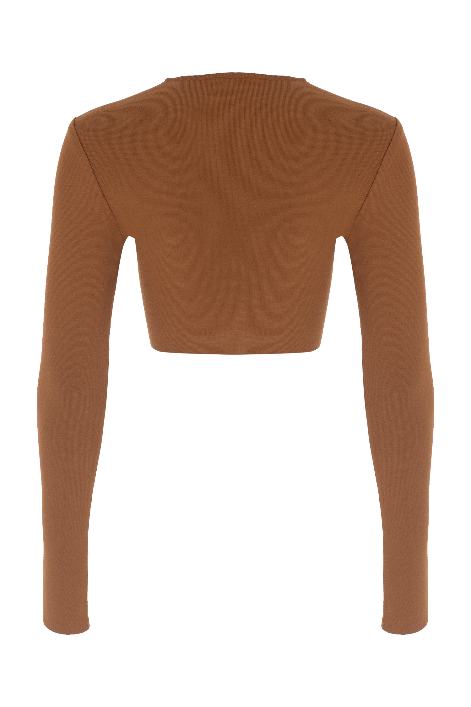 Cutout Knit Crop Top