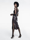 Cutout Midi Leather
Dress