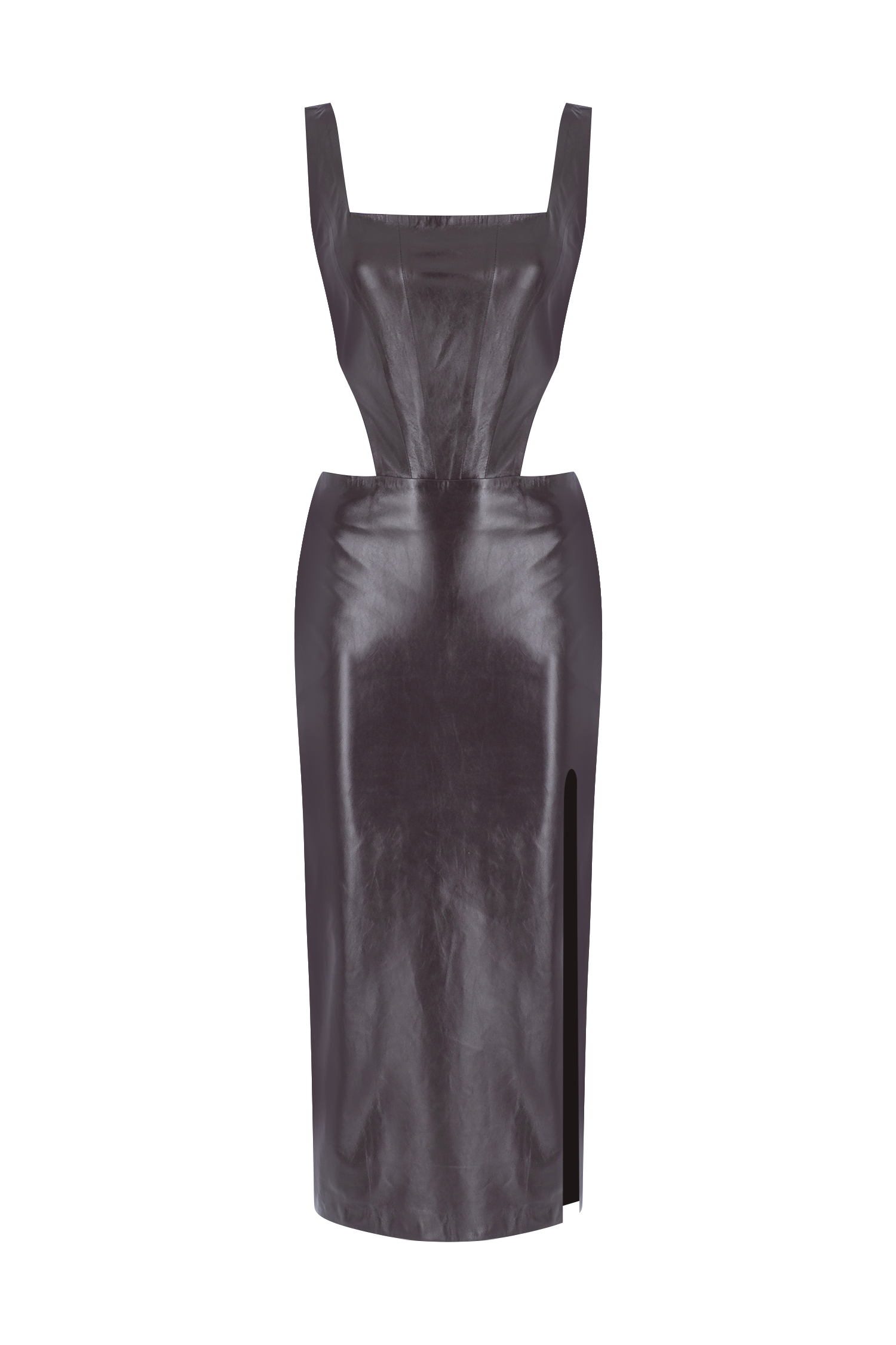 Cutout Midi Leather
Dress