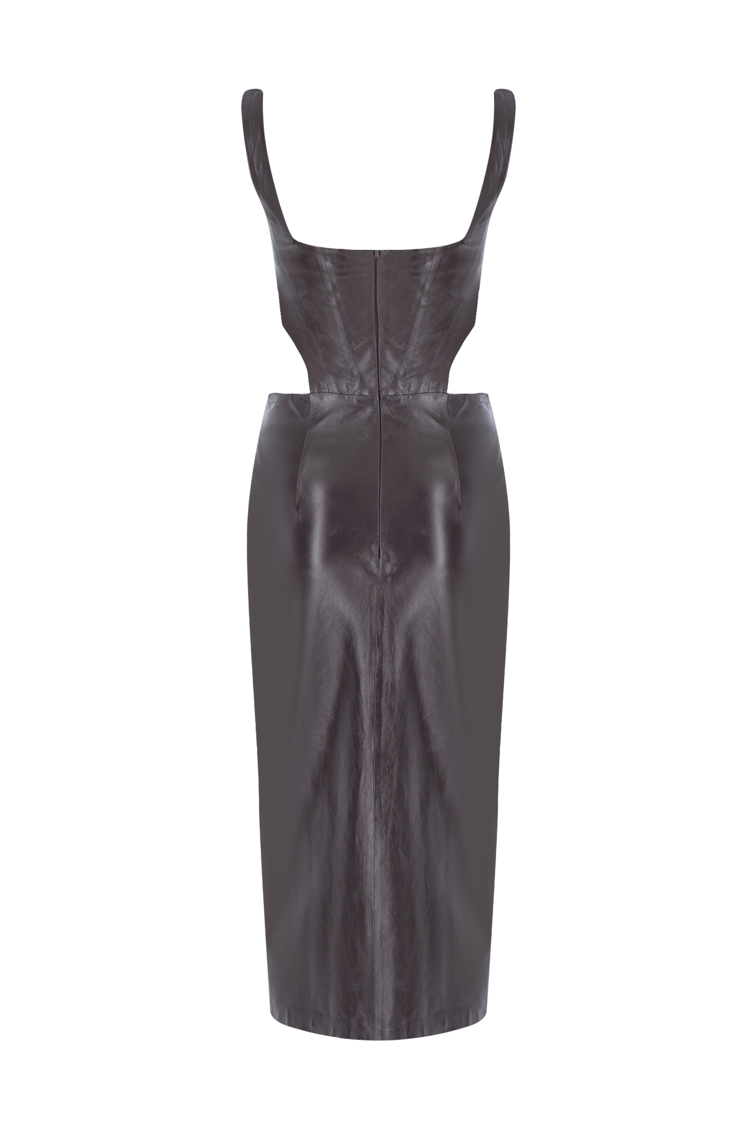 Cutout Midi Leather
Dress