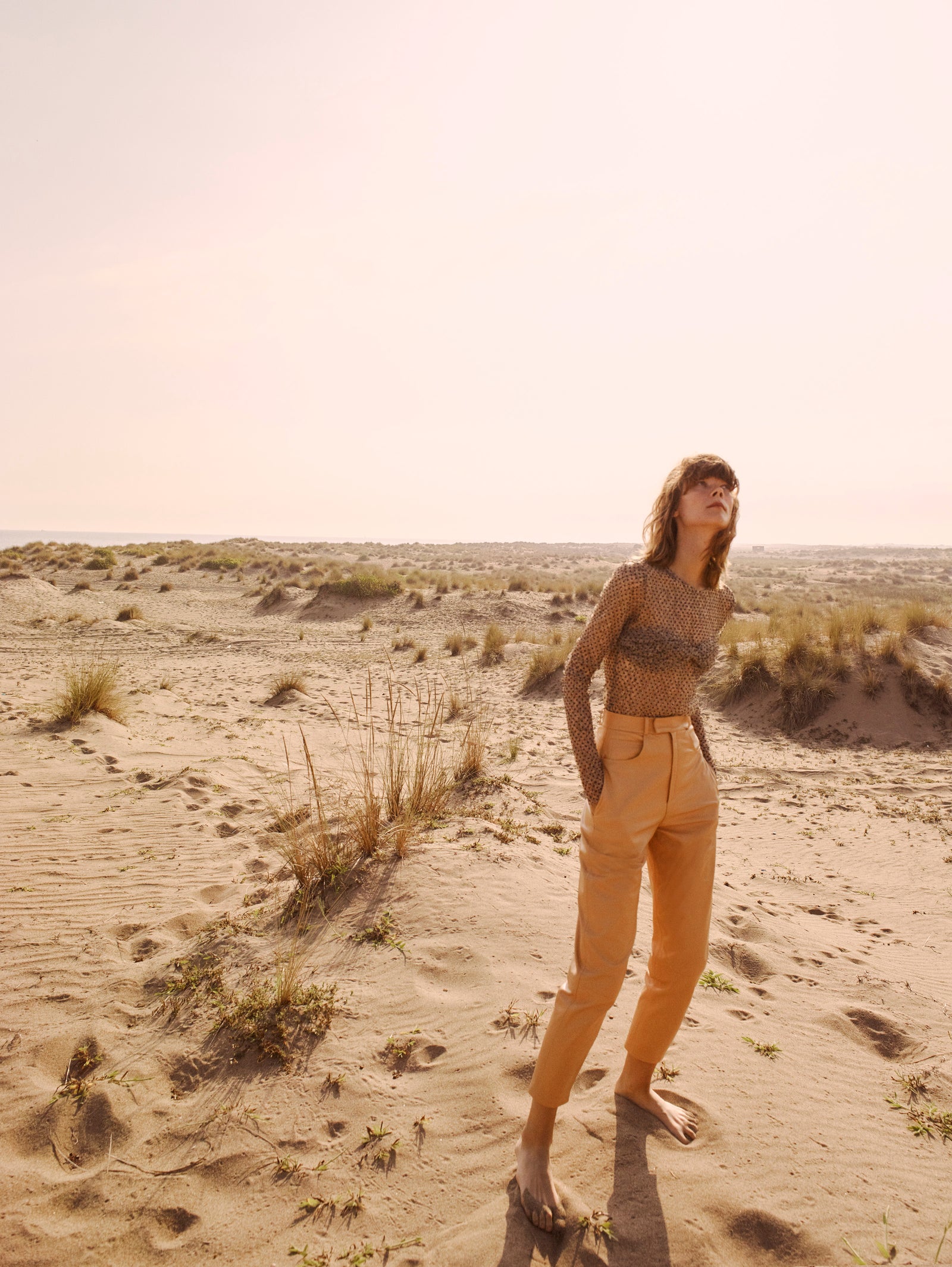 Baloon Leather Pants