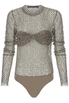 Polka Dot Lace Bodysuit