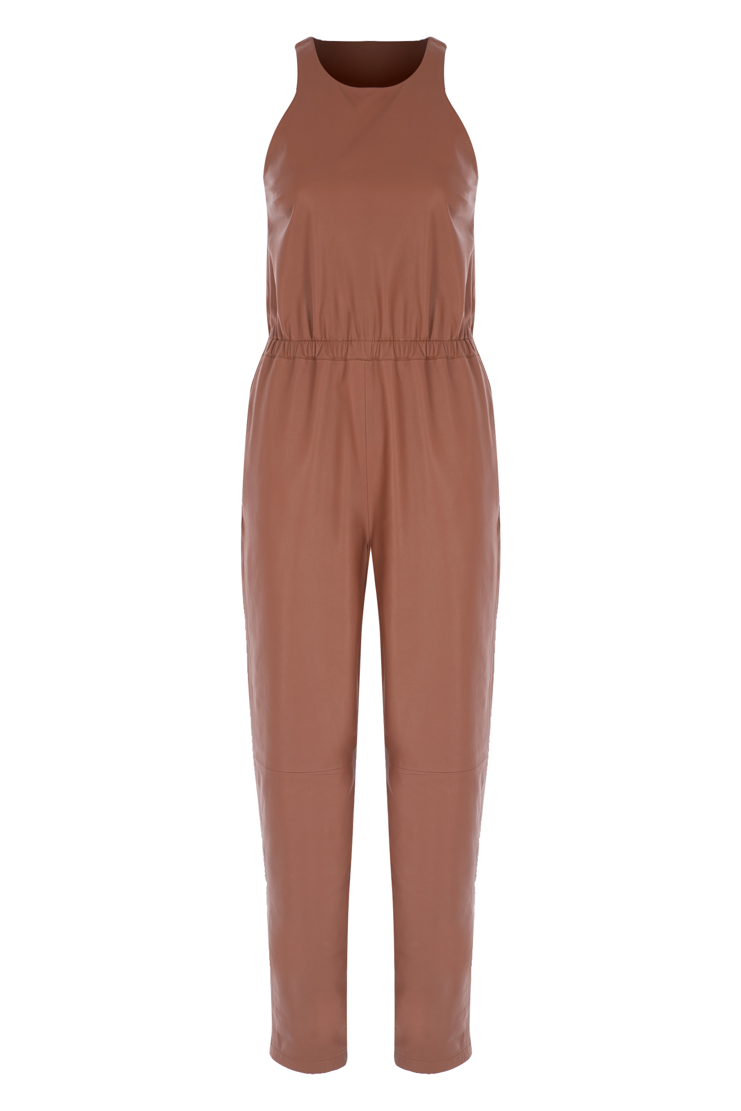 Halterneck Leather
Jumpsuit