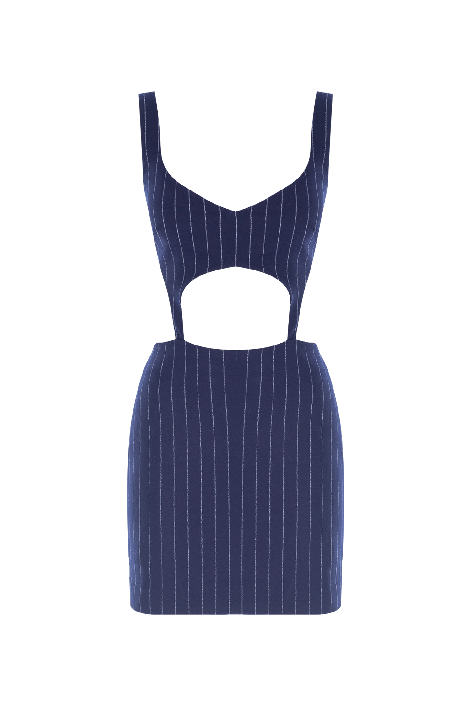 Cut-out Mini Wool
Dress