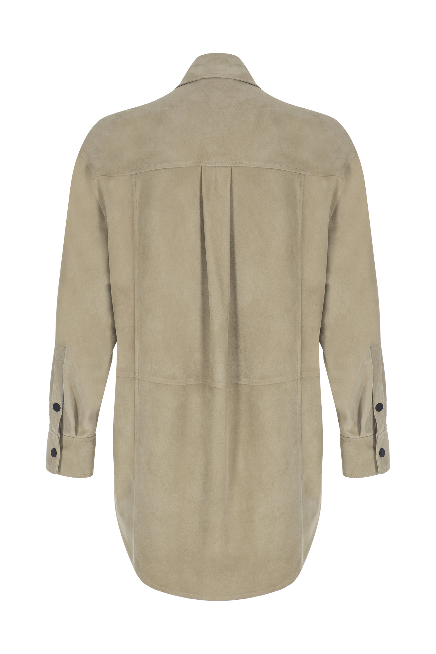 Suede Oversize Shirt