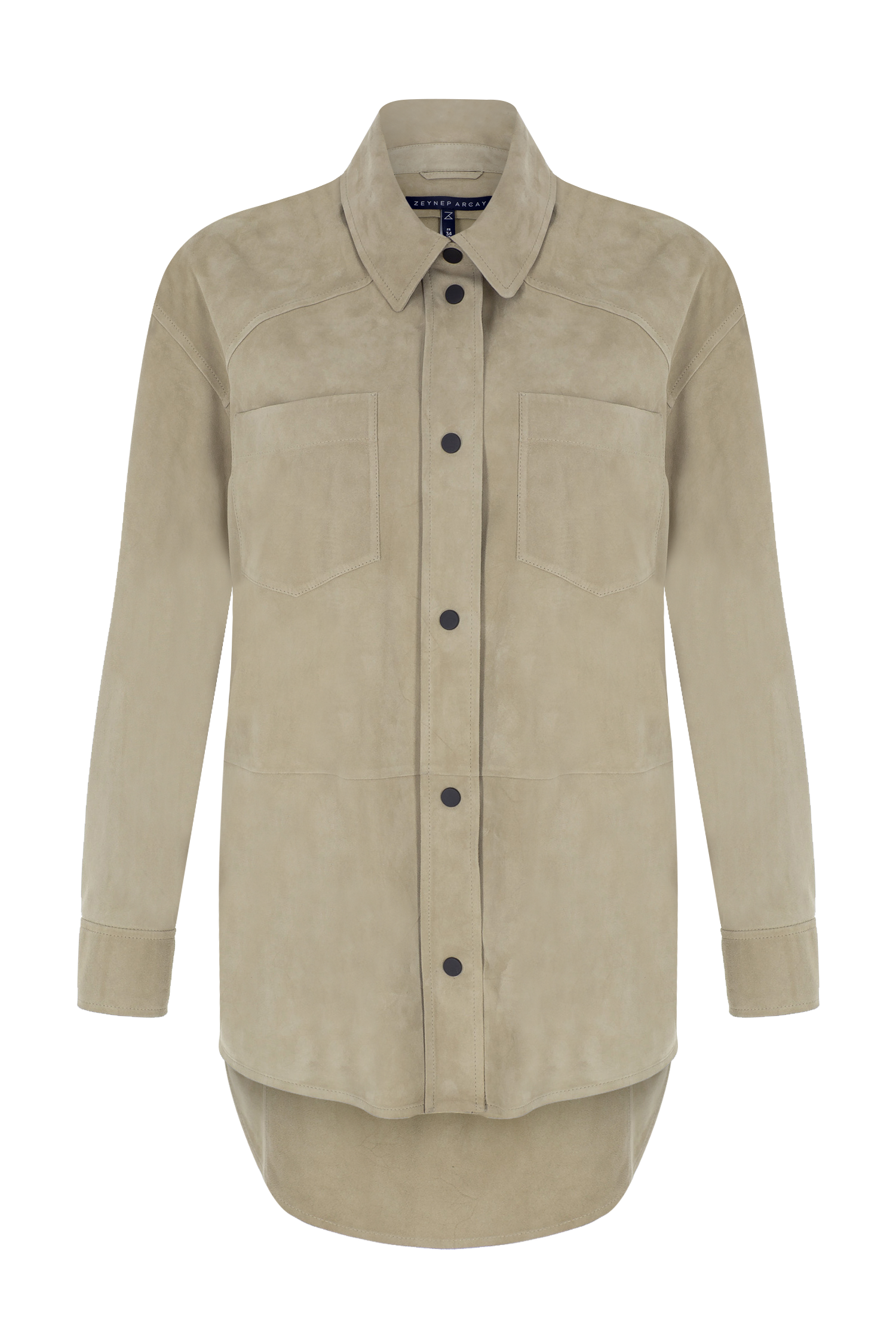 Suede Oversize Shirt